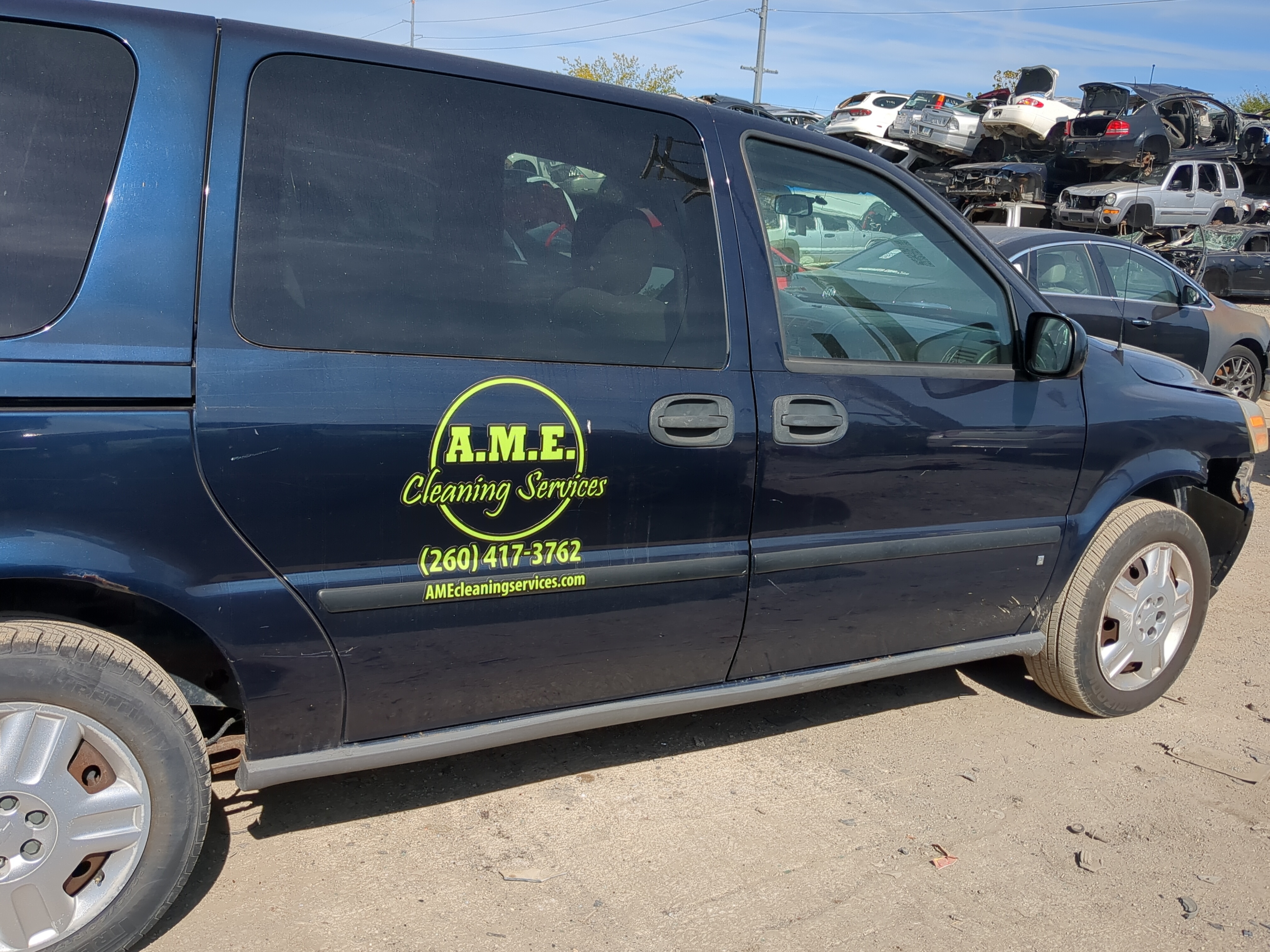 2005-2009 Chevrolet Uplander Passenger Rear Door Oem 1182857 - Oemusedautoparts1.com