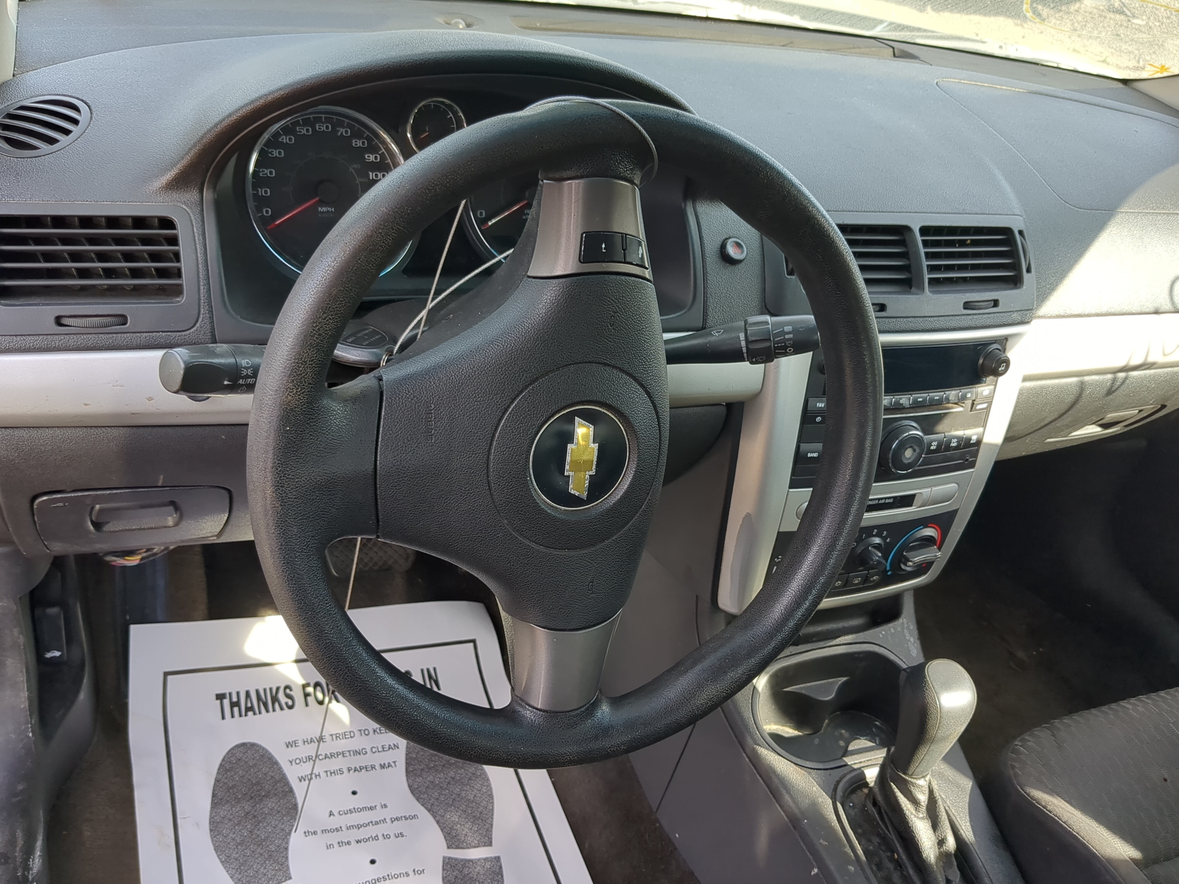 2010-2010 Chevrolet Cobalt Air Bag Driver Left Steering Wheel Mounted 1182920 - Oemusedautoparts1.com