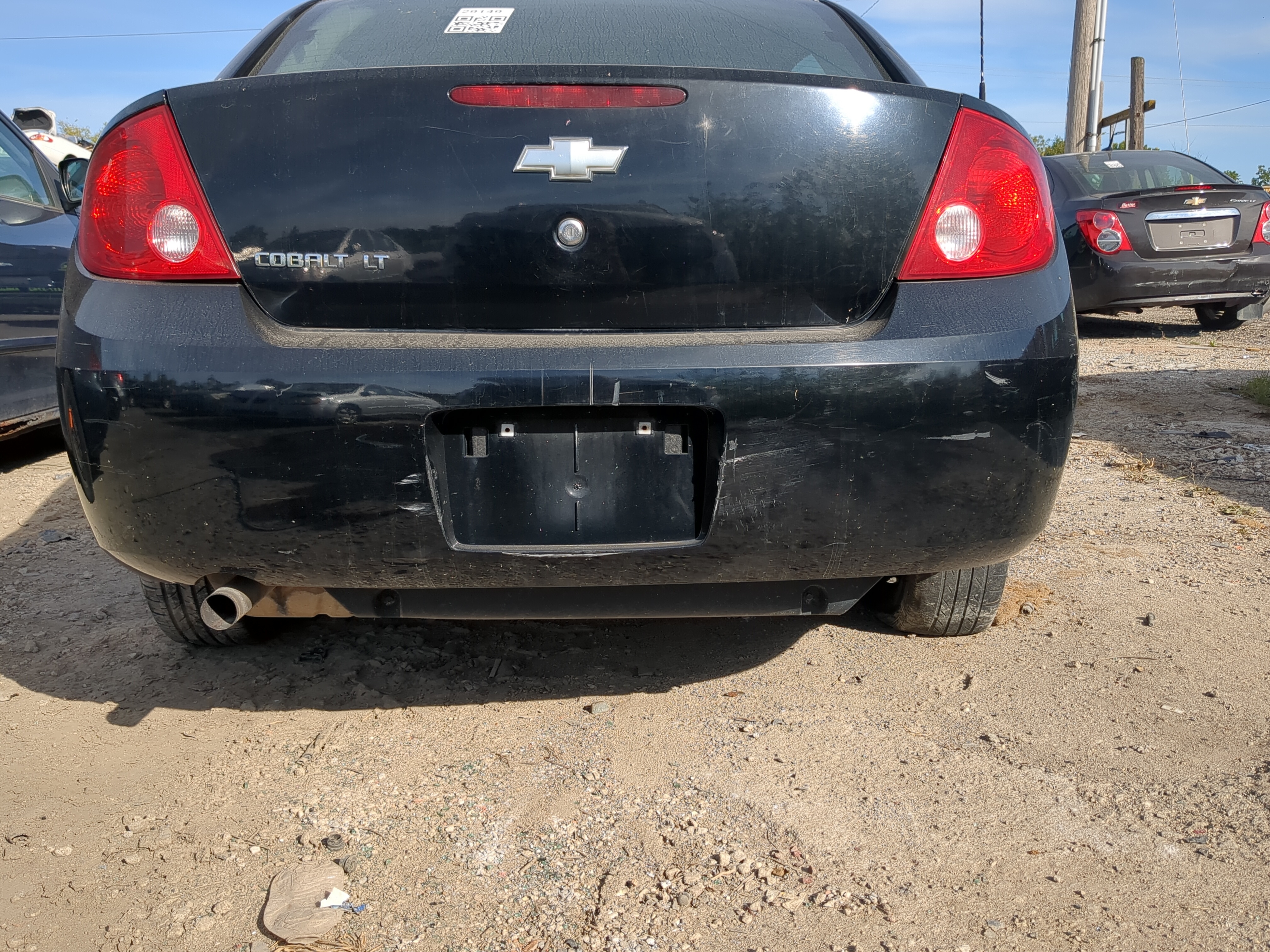 2005-2010 Chevrolet Cobalt Rear Bumper Assembly Oem 1182960 - Oemusedautoparts1.com