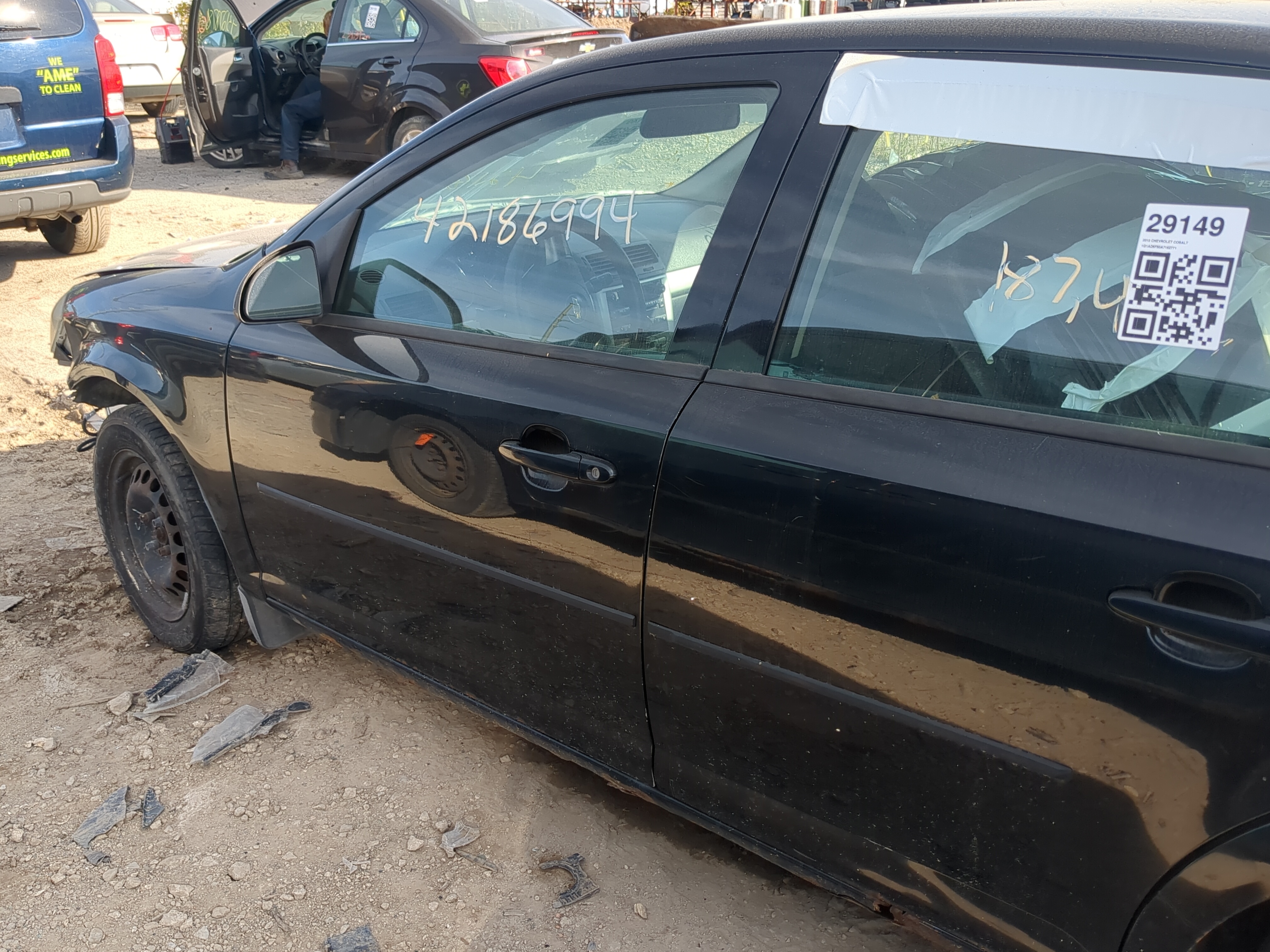 2005-2010 Chevrolet Cobalt Driver Front Door Oem 1183018 - Oemusedautoparts1.com