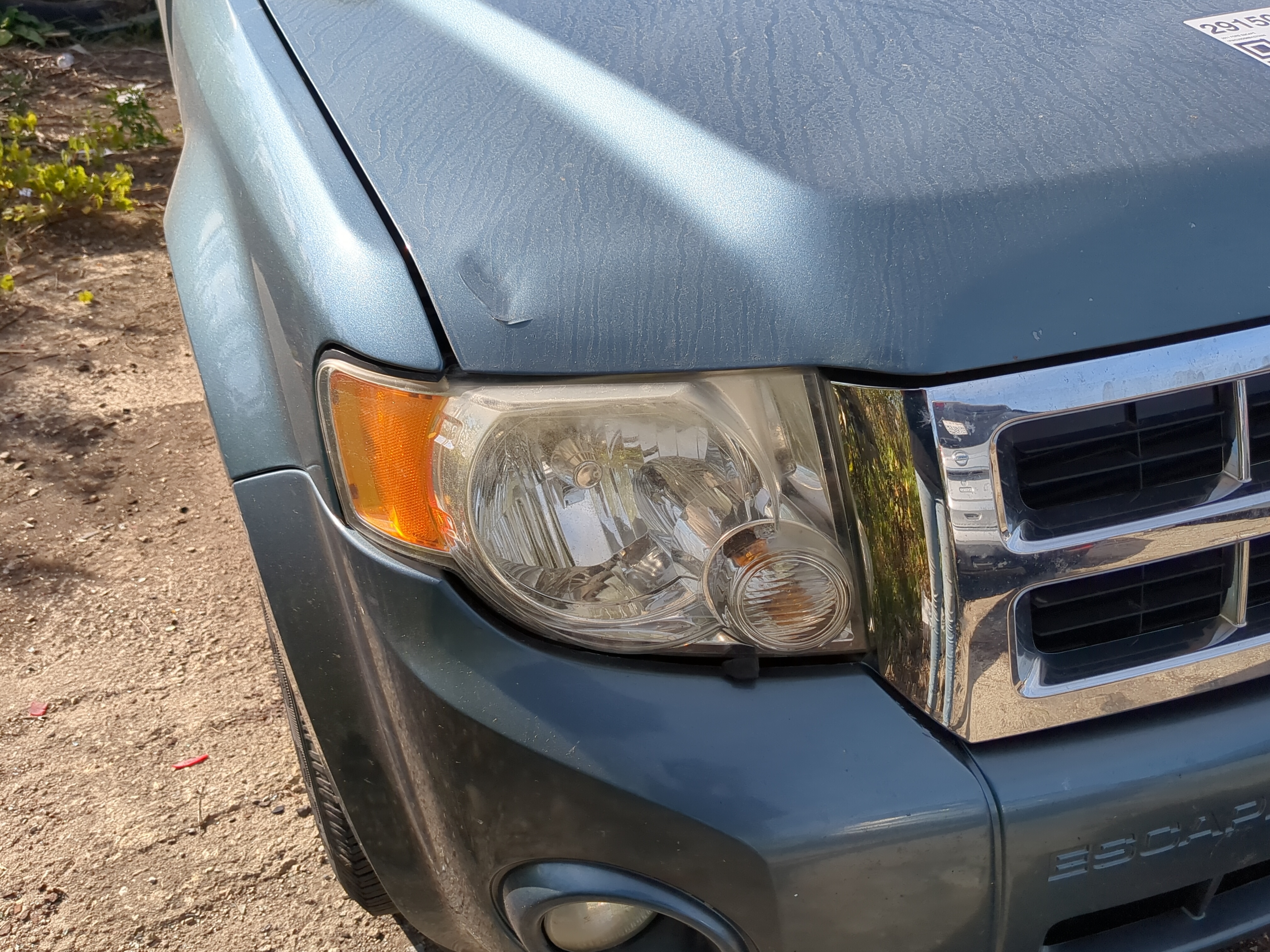 2008-2012 Ford Escape Passenger Right Oem Head Light Headlight Lamp 1183258 - Oemusedautoparts1.com