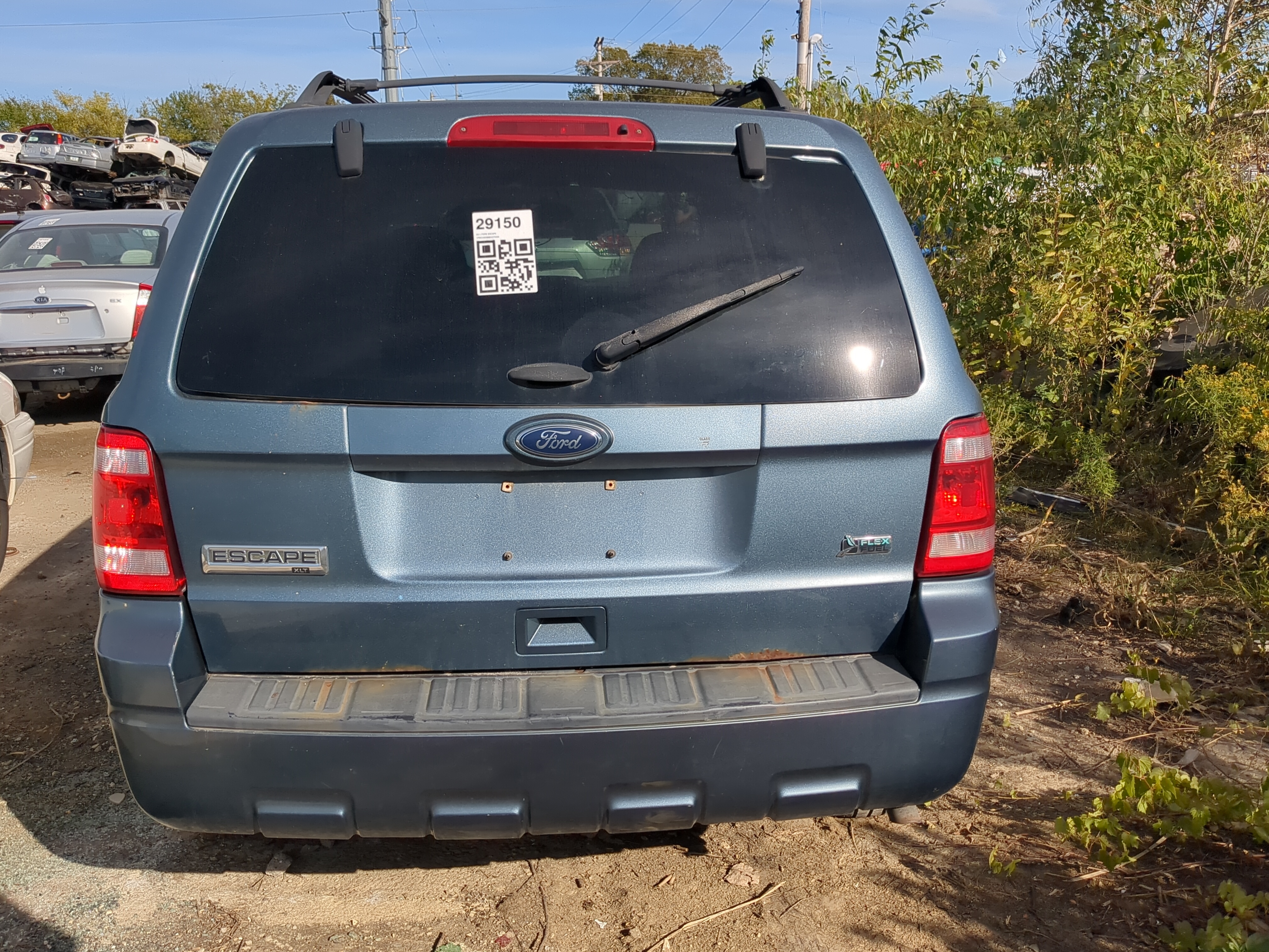 2010-2012 Ford Escape Trunk/decklid/hatch/tailgate Oem 1183272 - Oemusedautoparts1.com