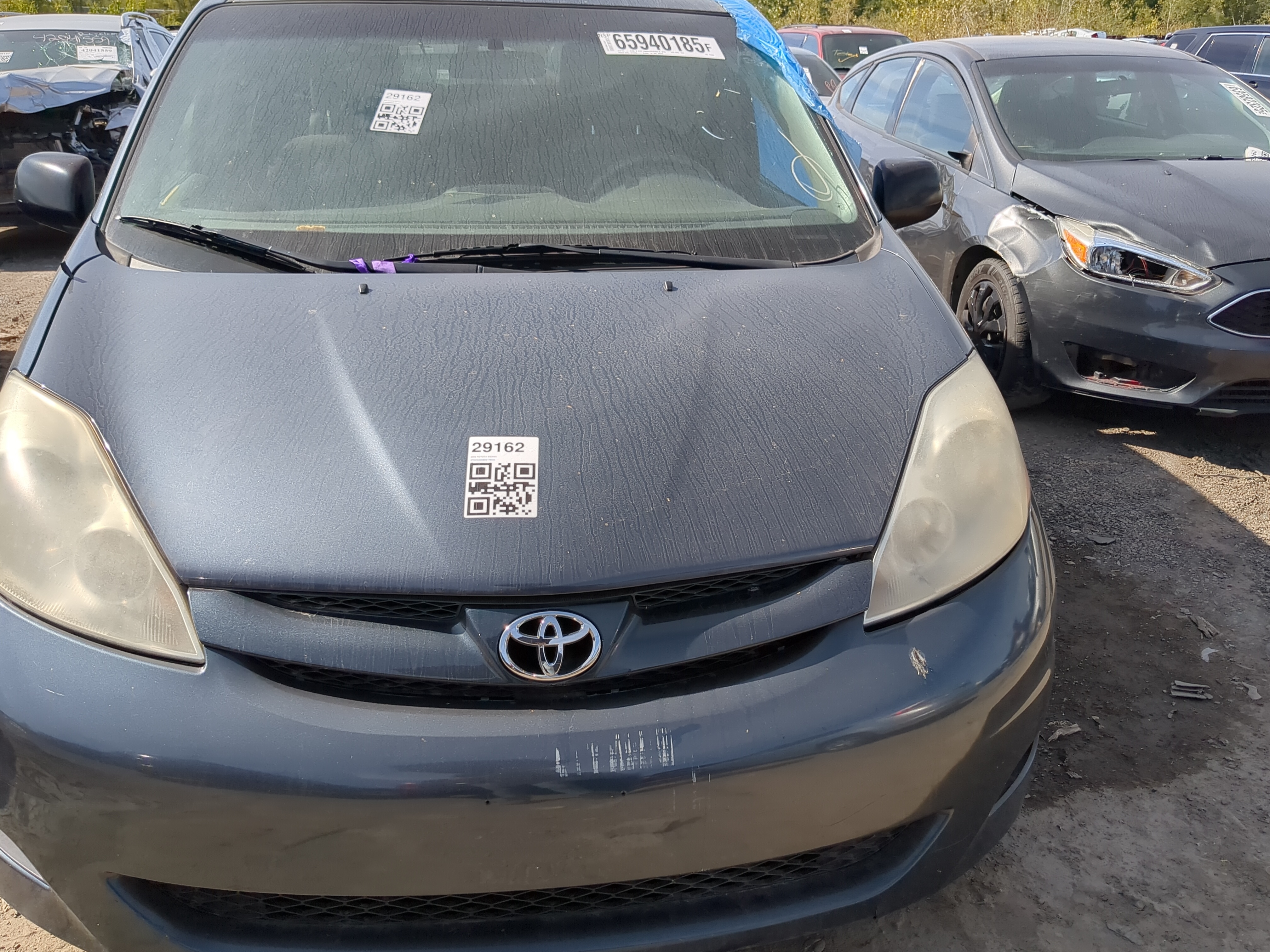 2004-2010 Toyota Sienna Hood Oem 1183456 - Oemusedautoparts1.com