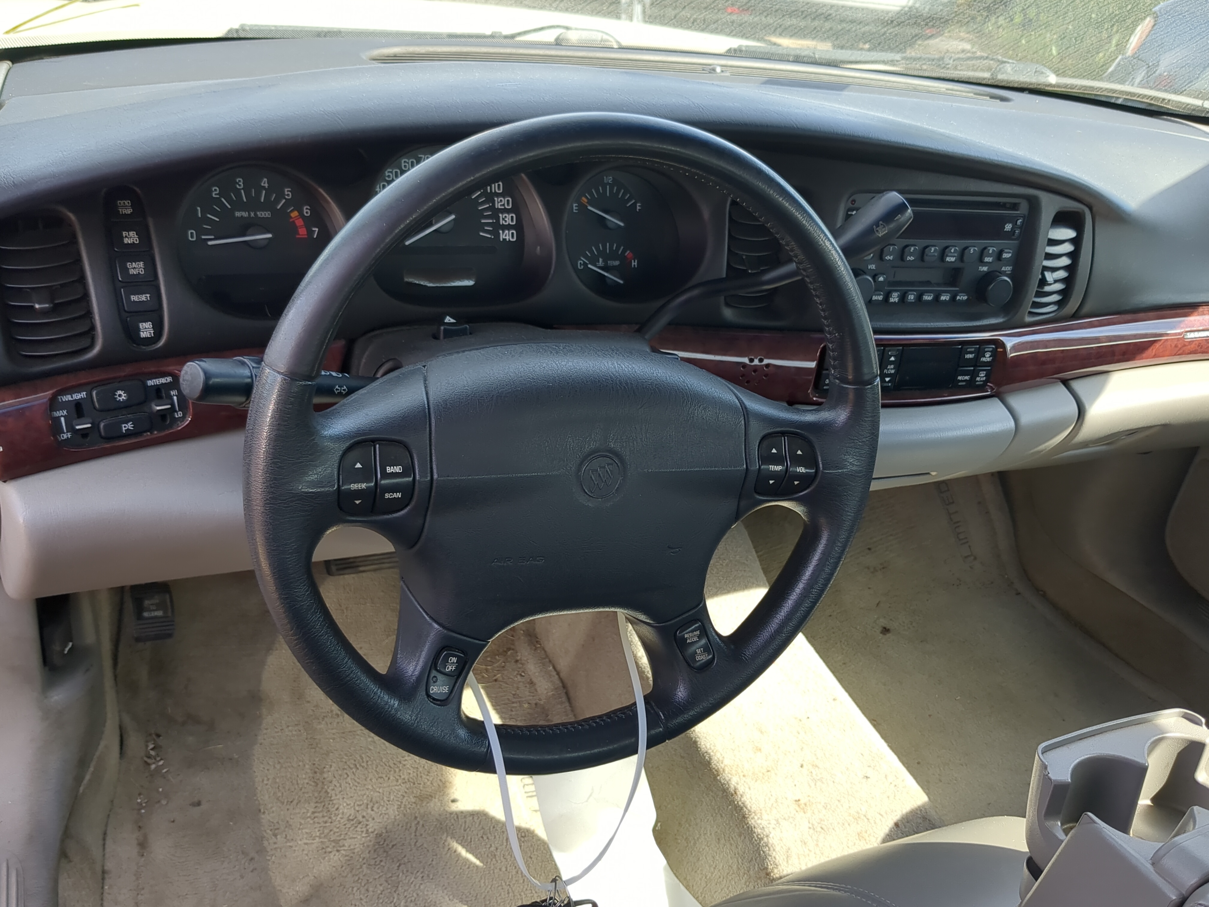 2001-2005 Buick Lesabre Air Bag Driver Left Steering Wheel Mounted 1183574 - Oemusedautoparts1.com