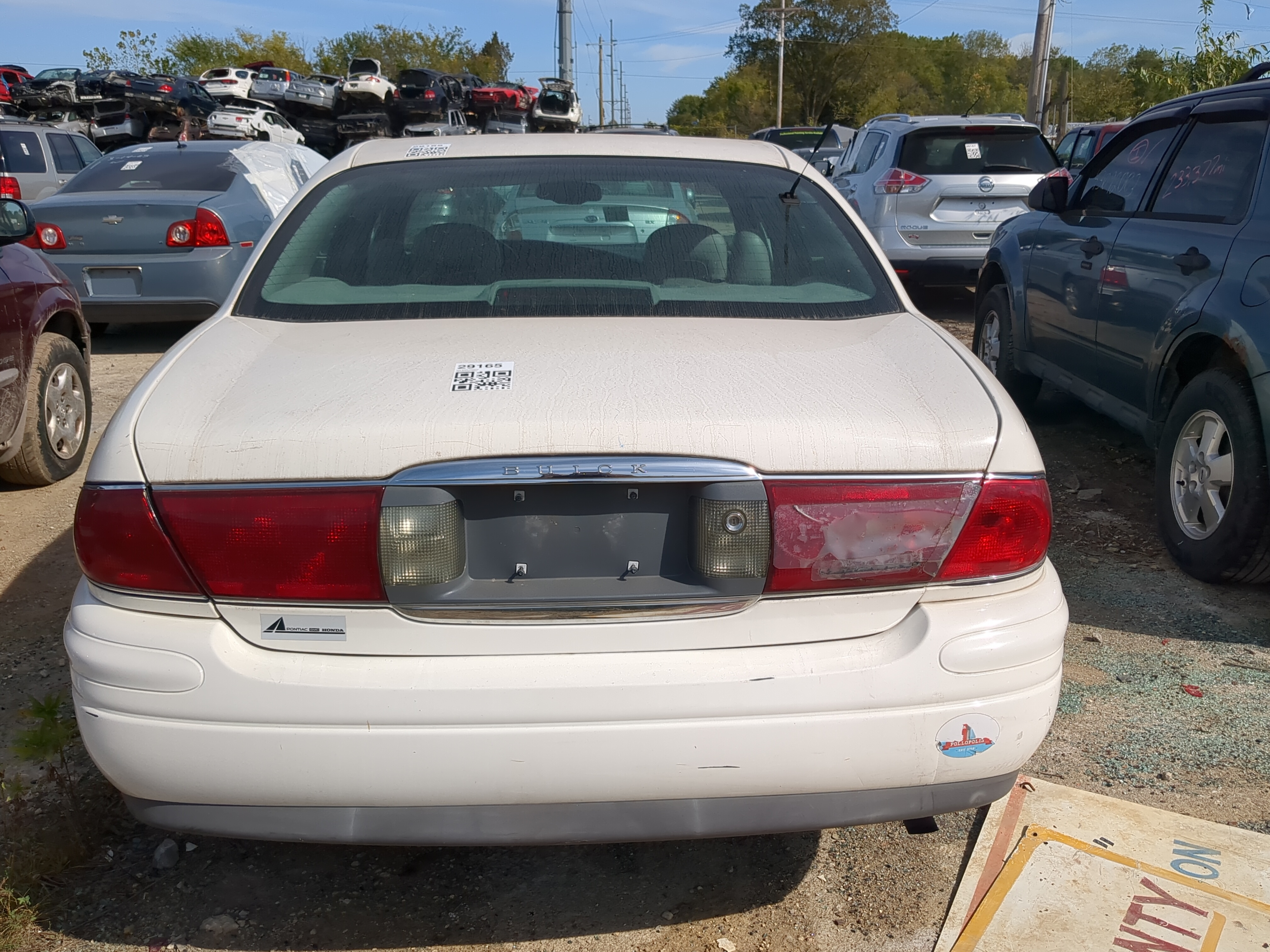 2000-2005 Buick Lesabre Trunk/decklid/hatch/tailgate Oem 1183632 - Oemusedautoparts1.com