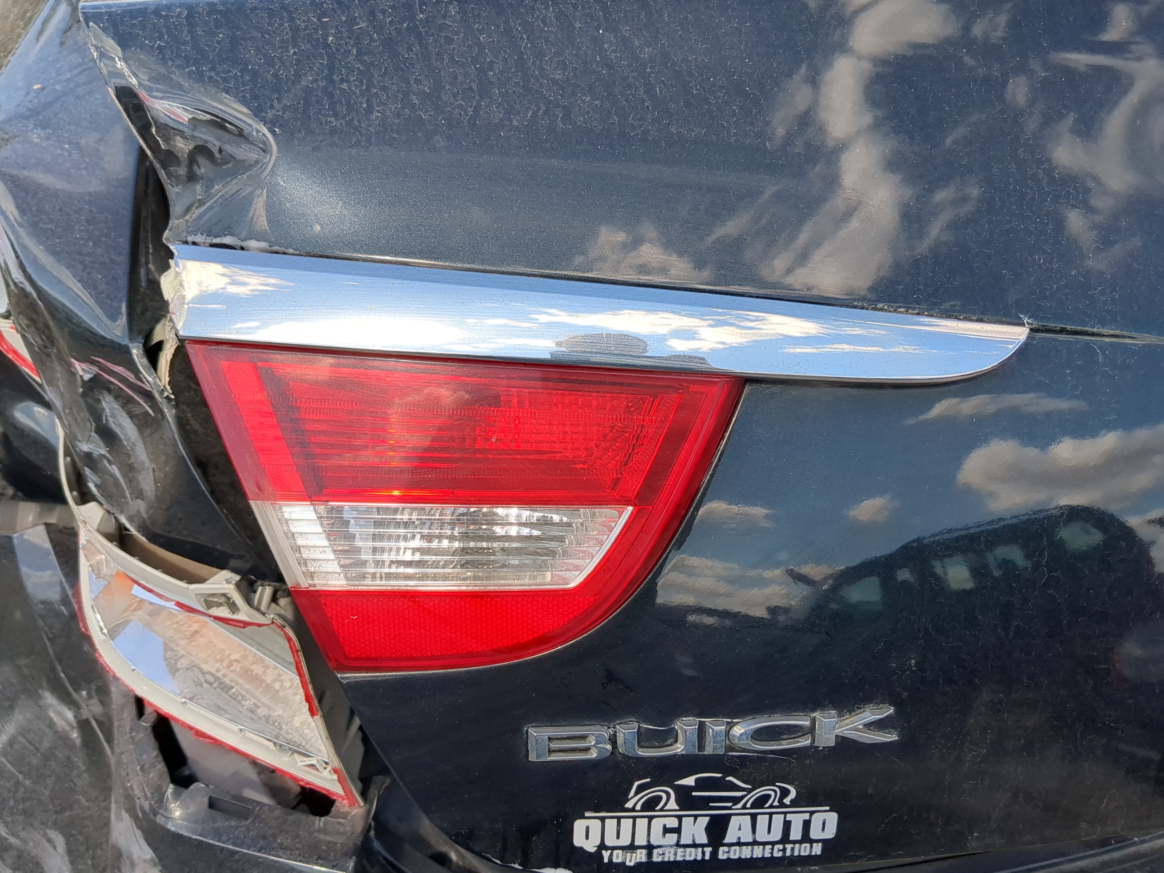 Picture of 2012 Buick Verano Driver Left Side Tail Light Taillight Deck Lid Mounted 1183788