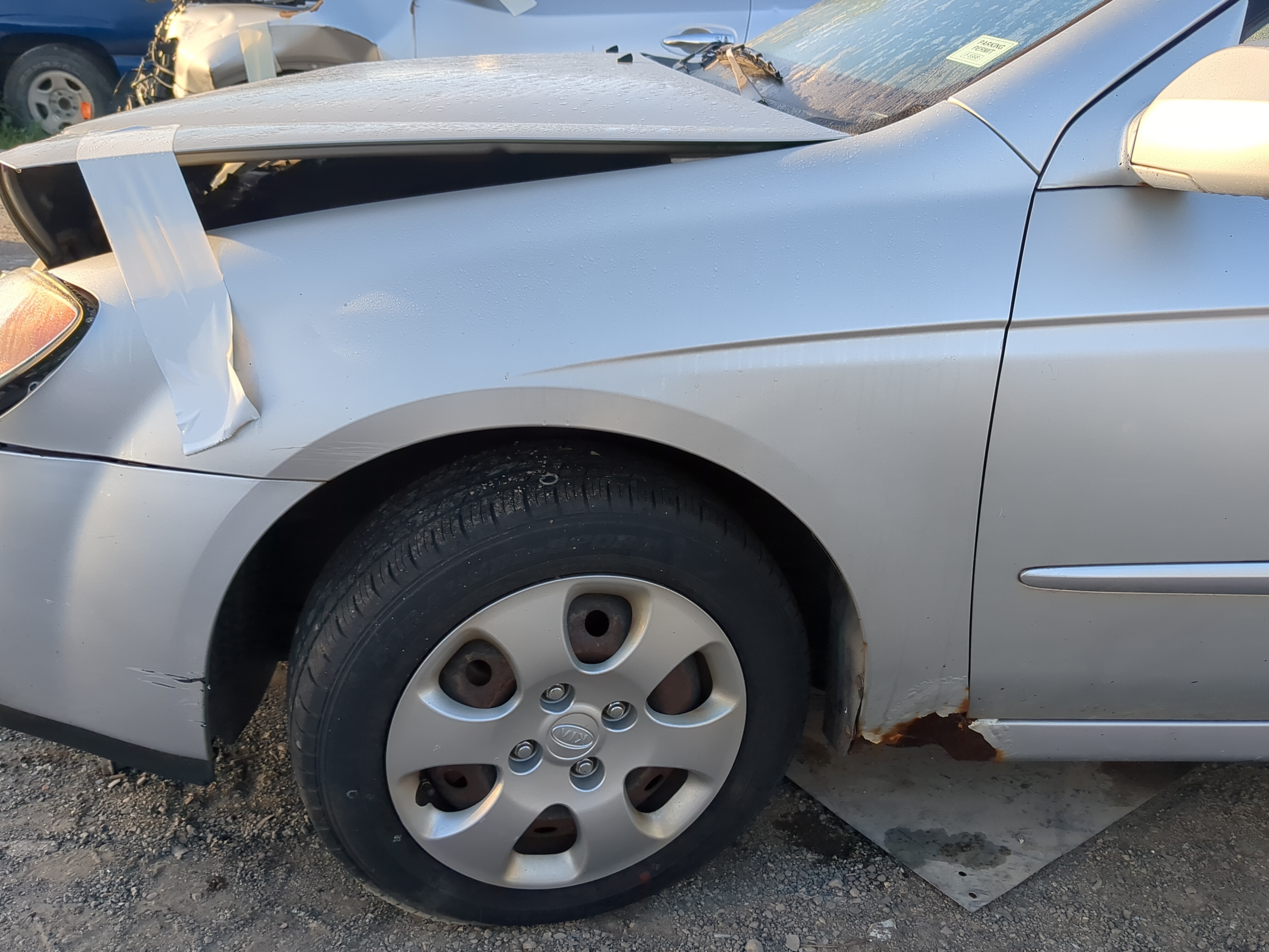 2004-2009 Kia Spectra Driver Fender 1184294 - Oemusedautoparts1.com