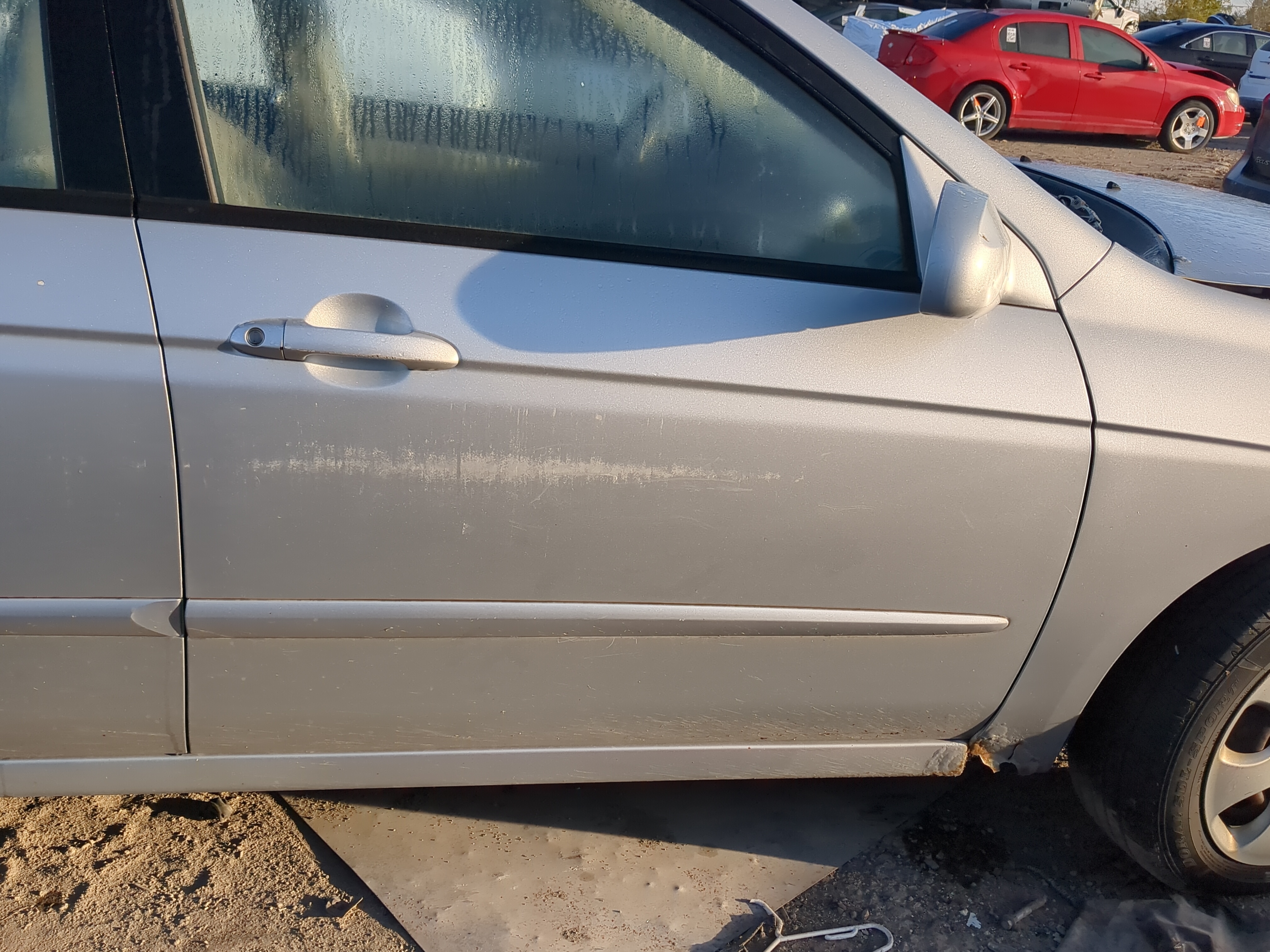 2004-2009 Kia Spectra Passenger Front Door Oem 1184295 - Oemusedautoparts1.com