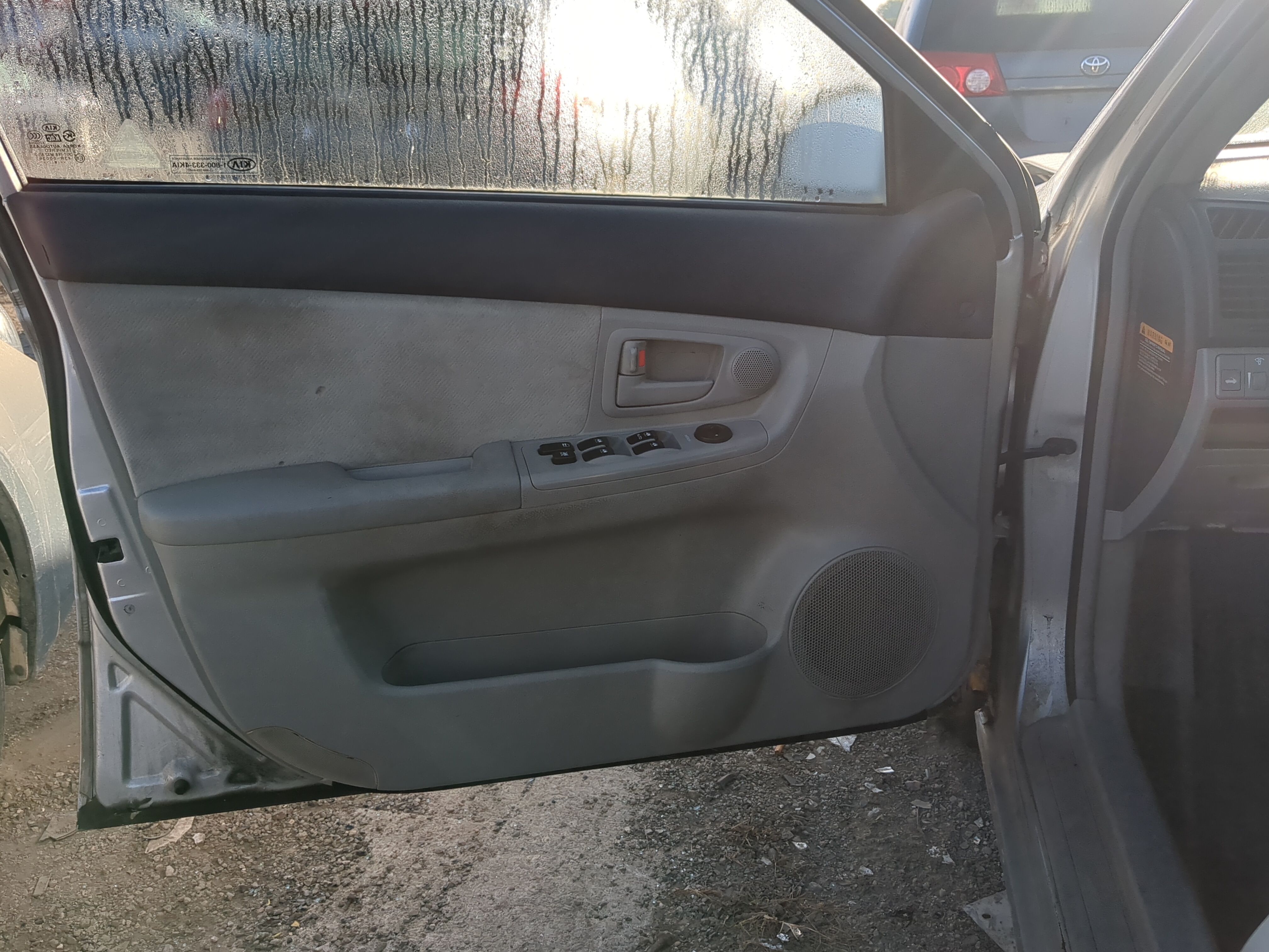 Picture of 2006 Kia Spectra Front Left Driver Interior Door Panel Trim 1184374