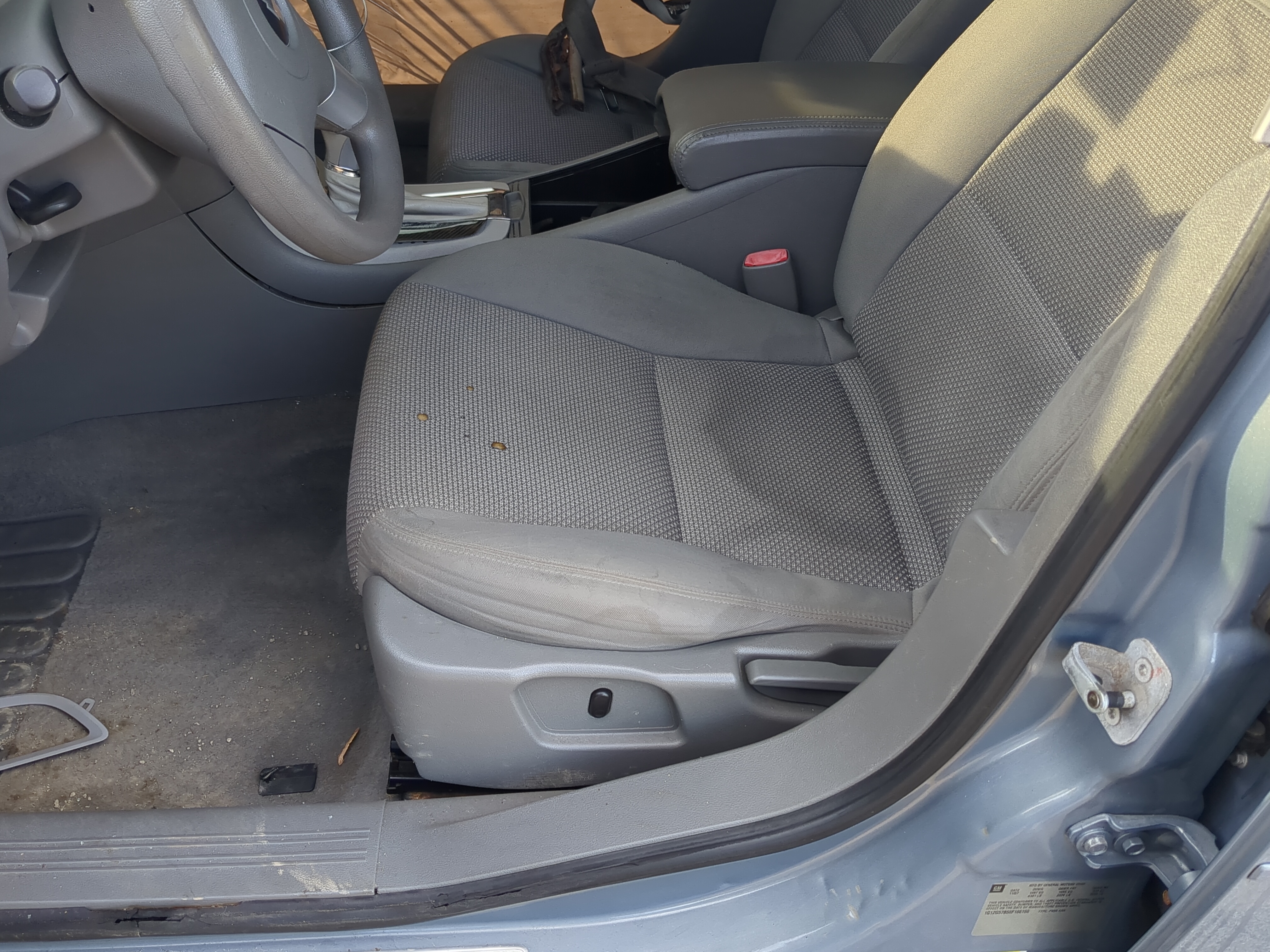 Picture of 2008-2009 Chevrolet Malibu Driver Front Seat Oem 1184553