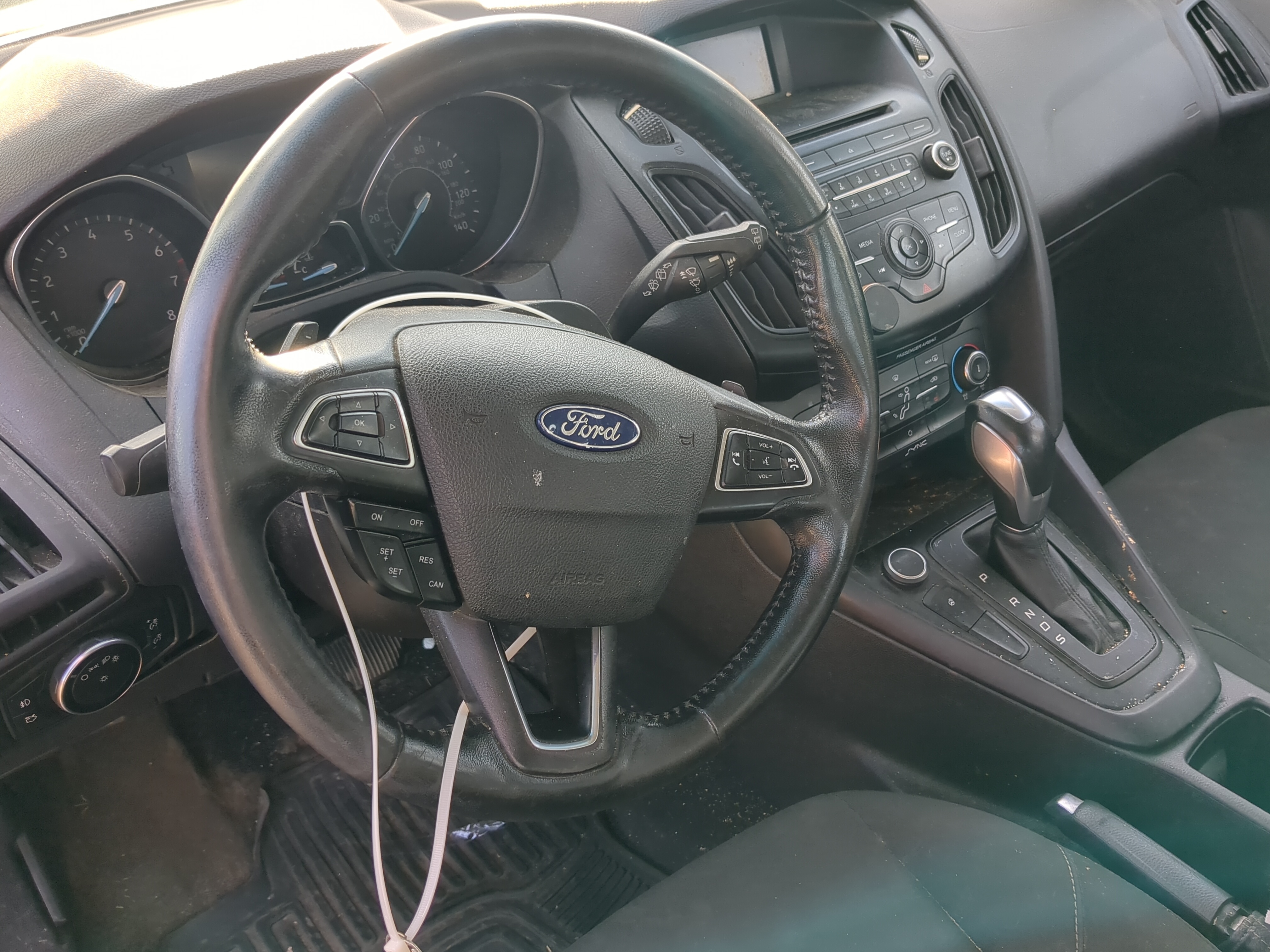 2015-2018 Ford Focus Air Bag Driver Left Steering Wheel Mounted 1184583 - Oemusedautoparts1.com
