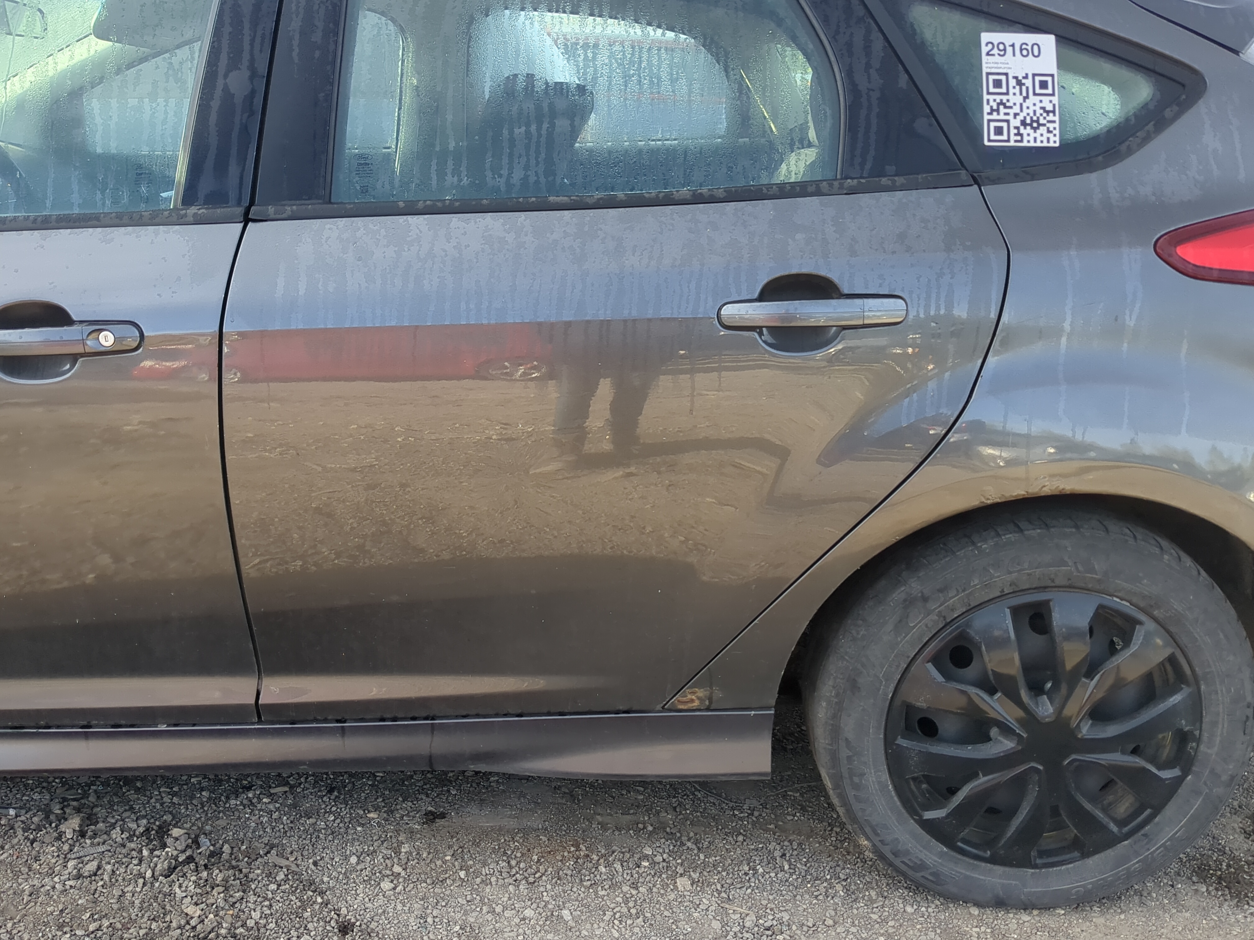 2012-2018 Ford Focus Driver Rear Door Oem 1184654 - Oemusedautoparts1.com