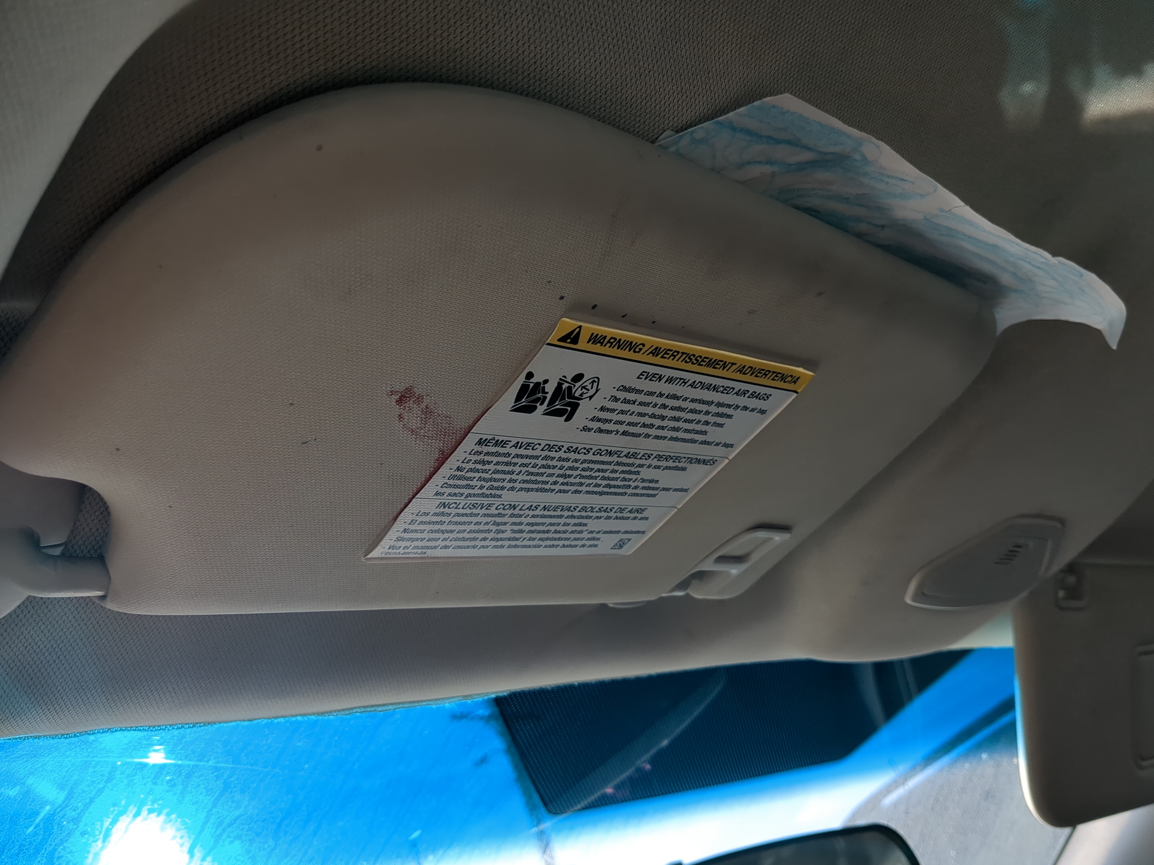 2013-2018 Ford Focus Driver Sun Visor Mirror Left Sunvisor 1184672 - Oemusedautoparts1.com