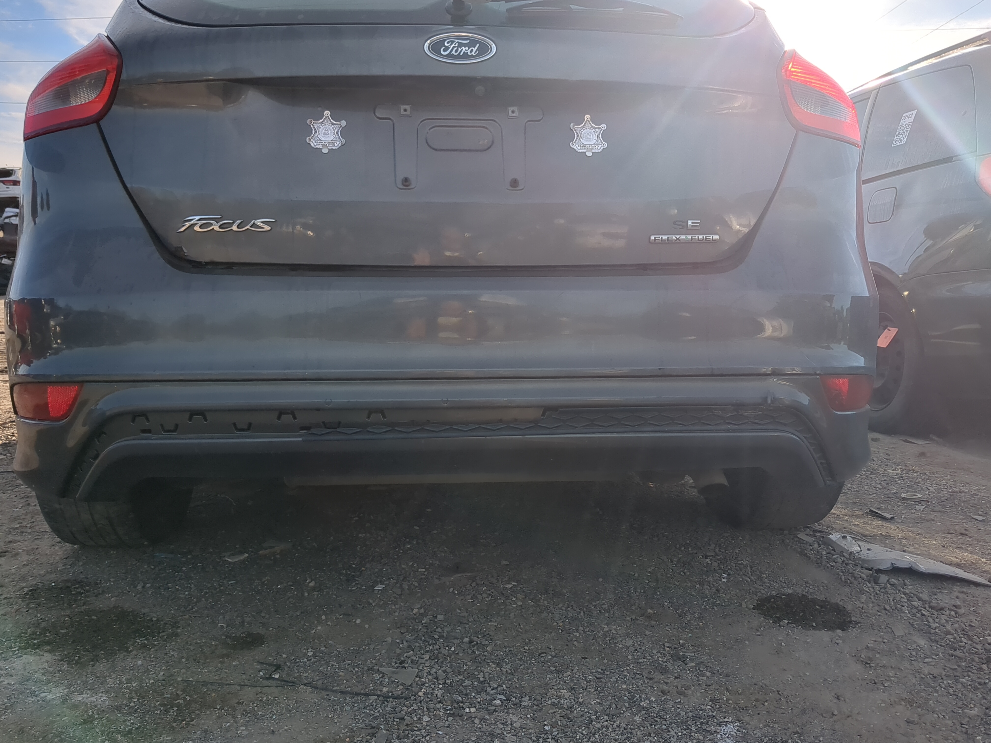 2015-2018 Ford Focus Rear Bumper Assembly Oem 1184728 - Oemusedautoparts1.com