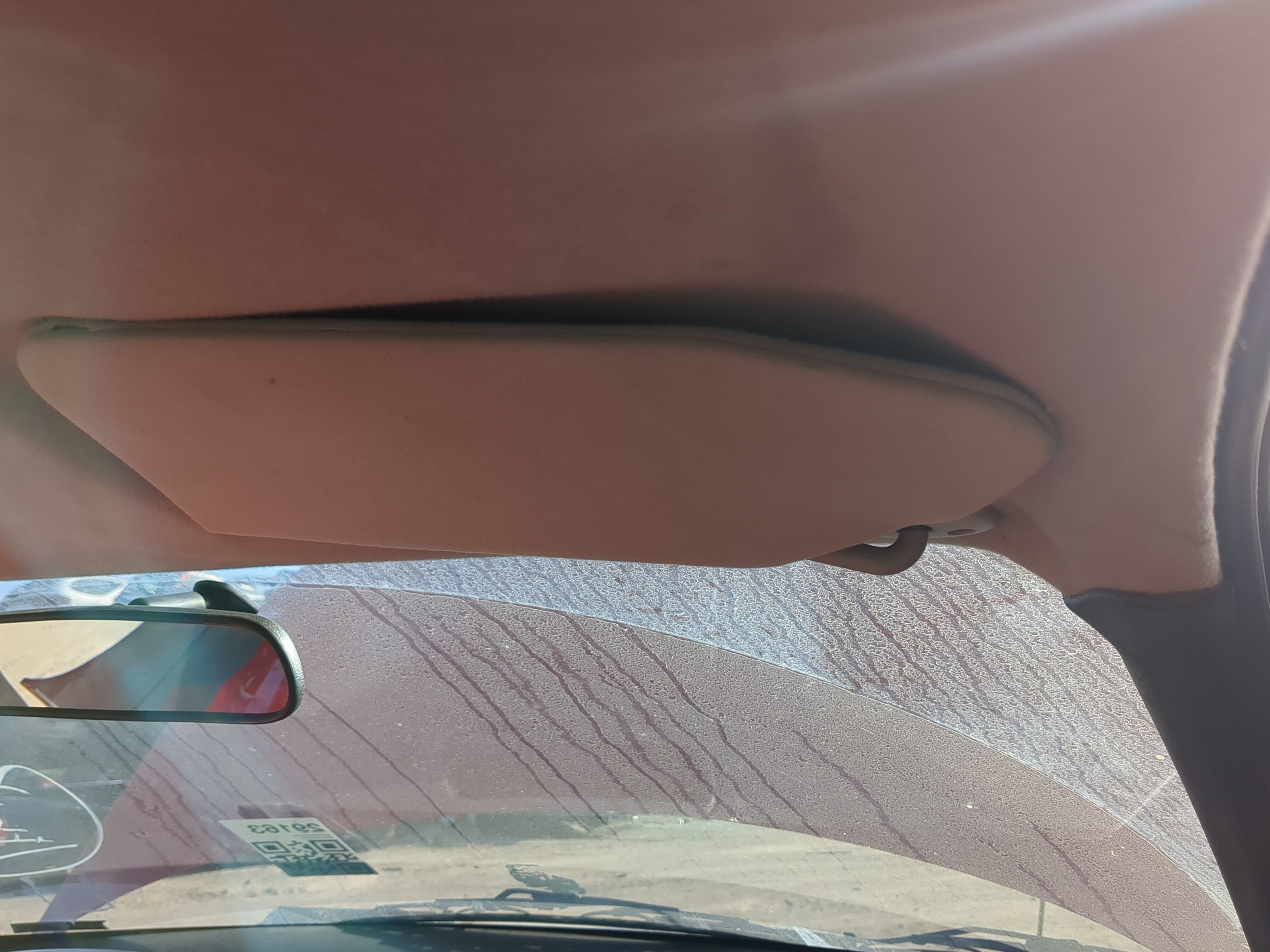2000-2002 Pontiac Sunfire Passenger Sun Visor Mirror Right Sunvisor 1184741 - Oemusedautoparts1.com