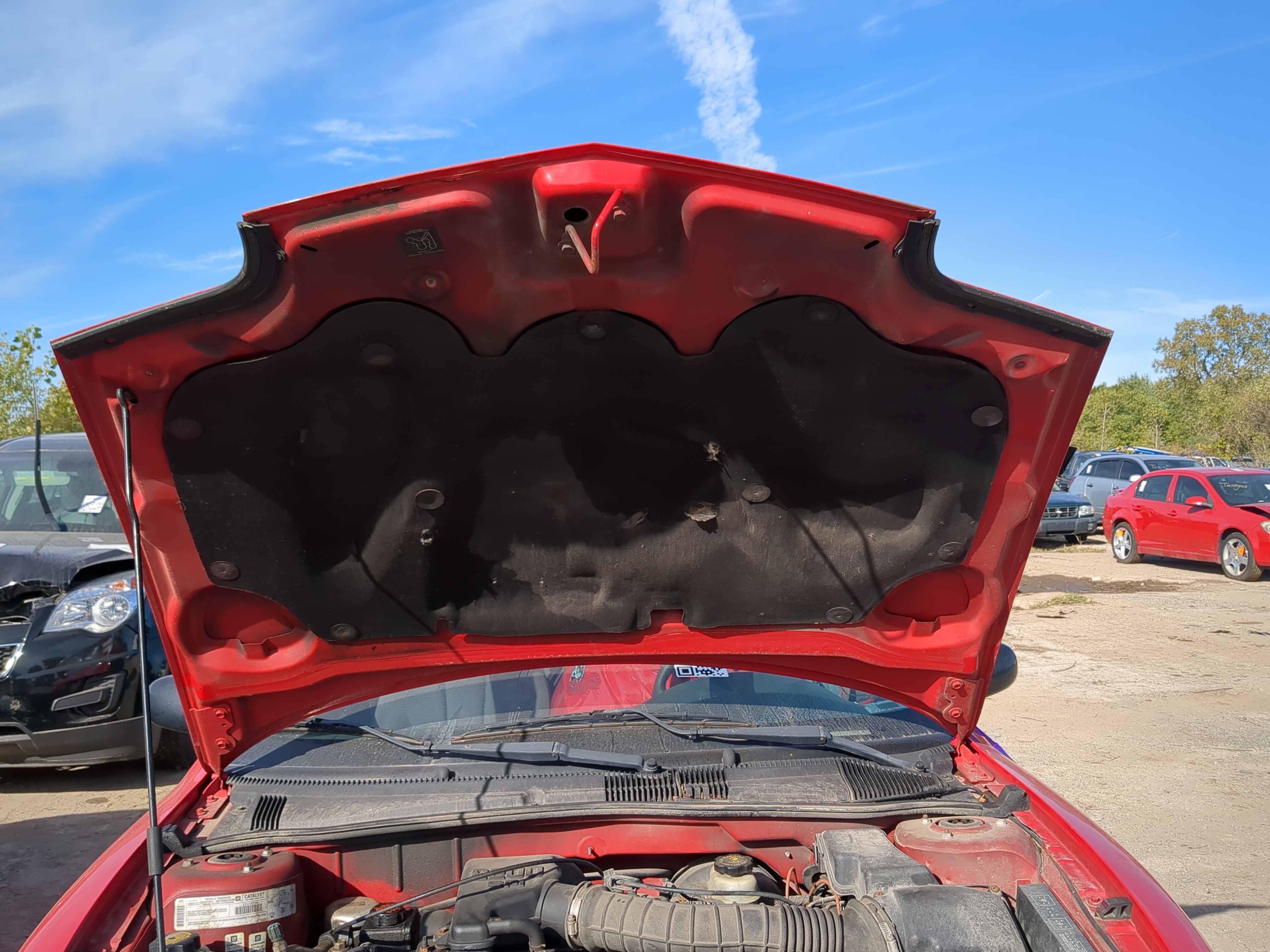 1995-2002 Pontiac Sunfire Hood Oem 1184757 - Oemusedautoparts1.com