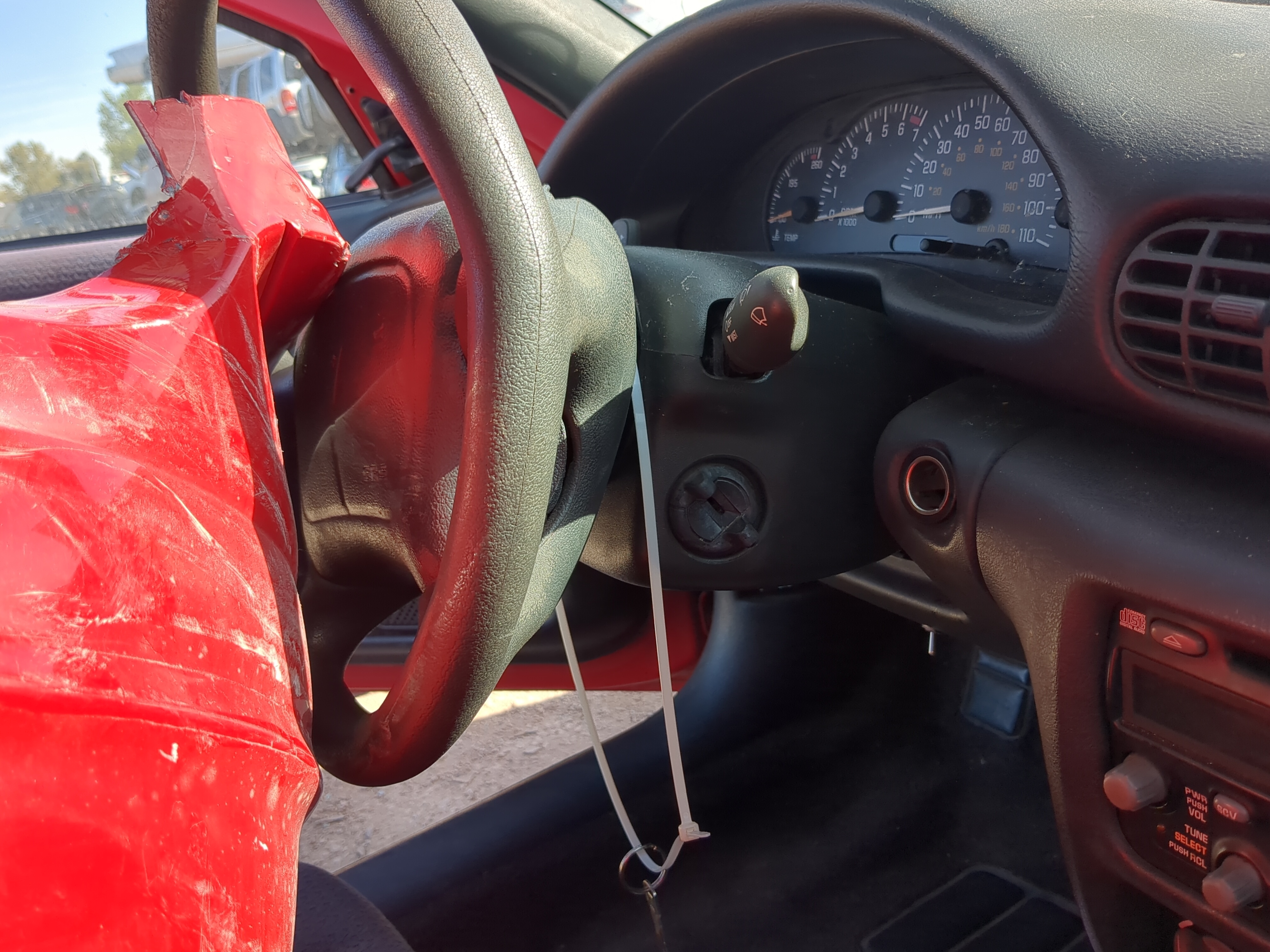 2000-2002 Pontiac Sunfire Air Bag Driver Left Steering Wheel Mounted 1184796 - Oemusedautoparts1.com