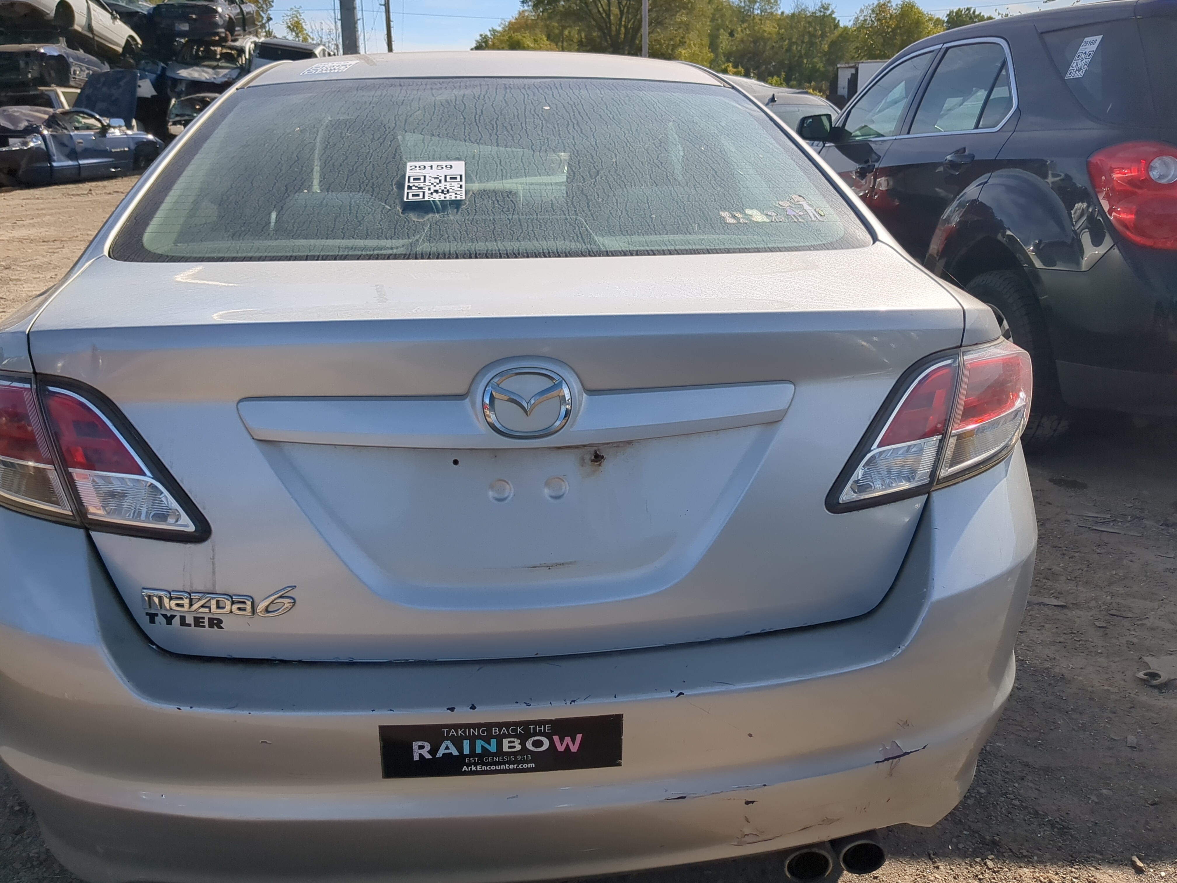 2009-2013 Mazda 6 Trunk/decklid/hatch/tailgate Oem 1184995 - Oemusedautoparts1.com