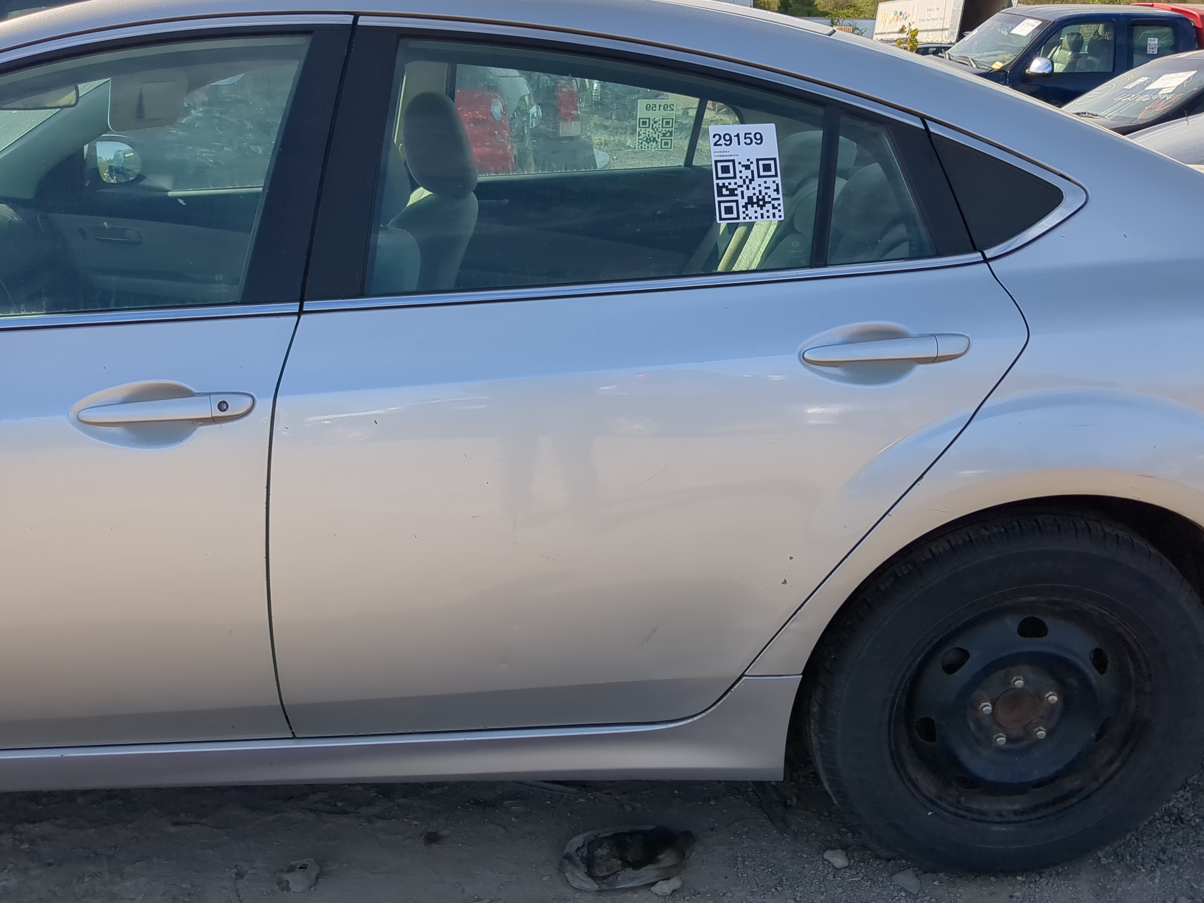 2009-2013 Mazda 6 Driver Rear Door Oem 1185011 - Oemusedautoparts1.com