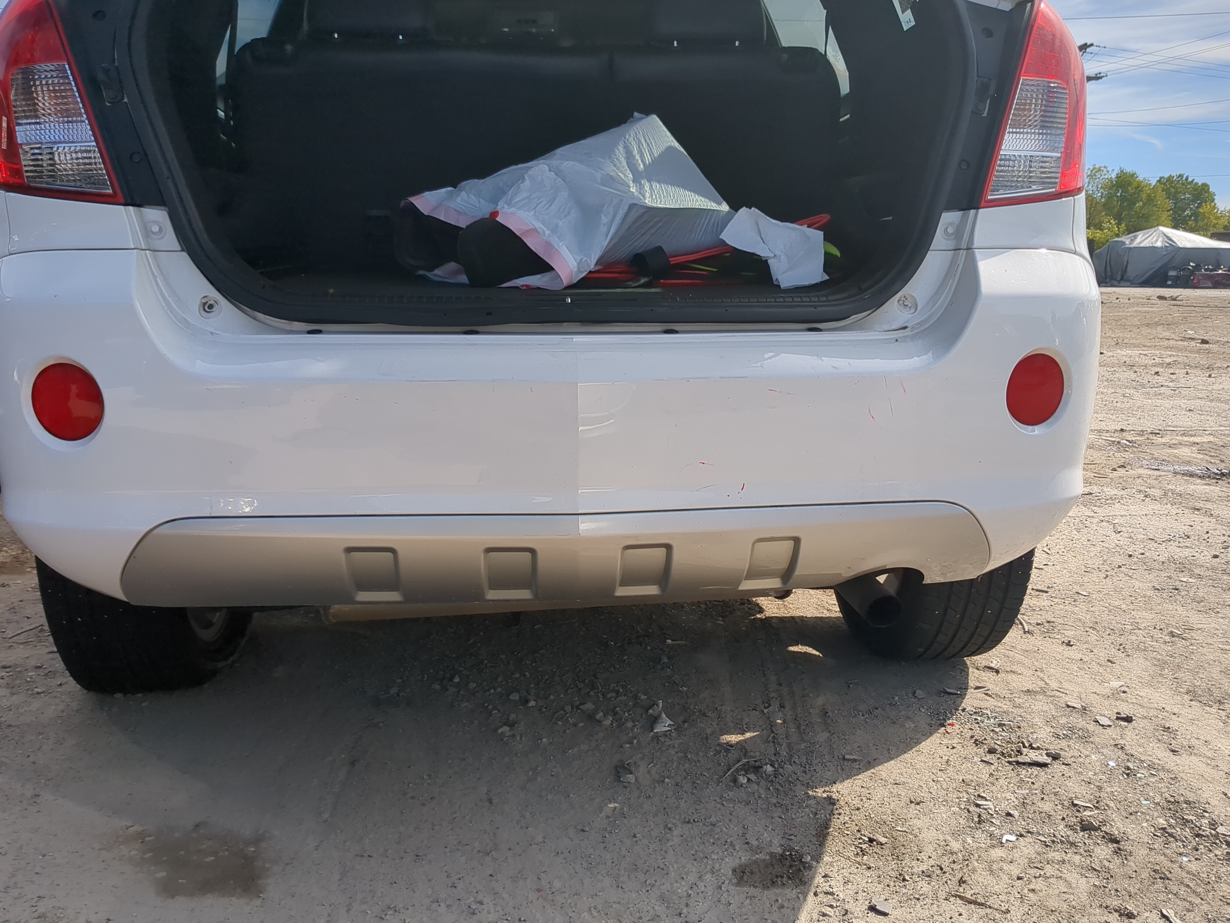 2012-2015 Chevrolet Captiva Sport Rear Bumper Assembly Oem 1185205 - Oemusedautoparts1.com