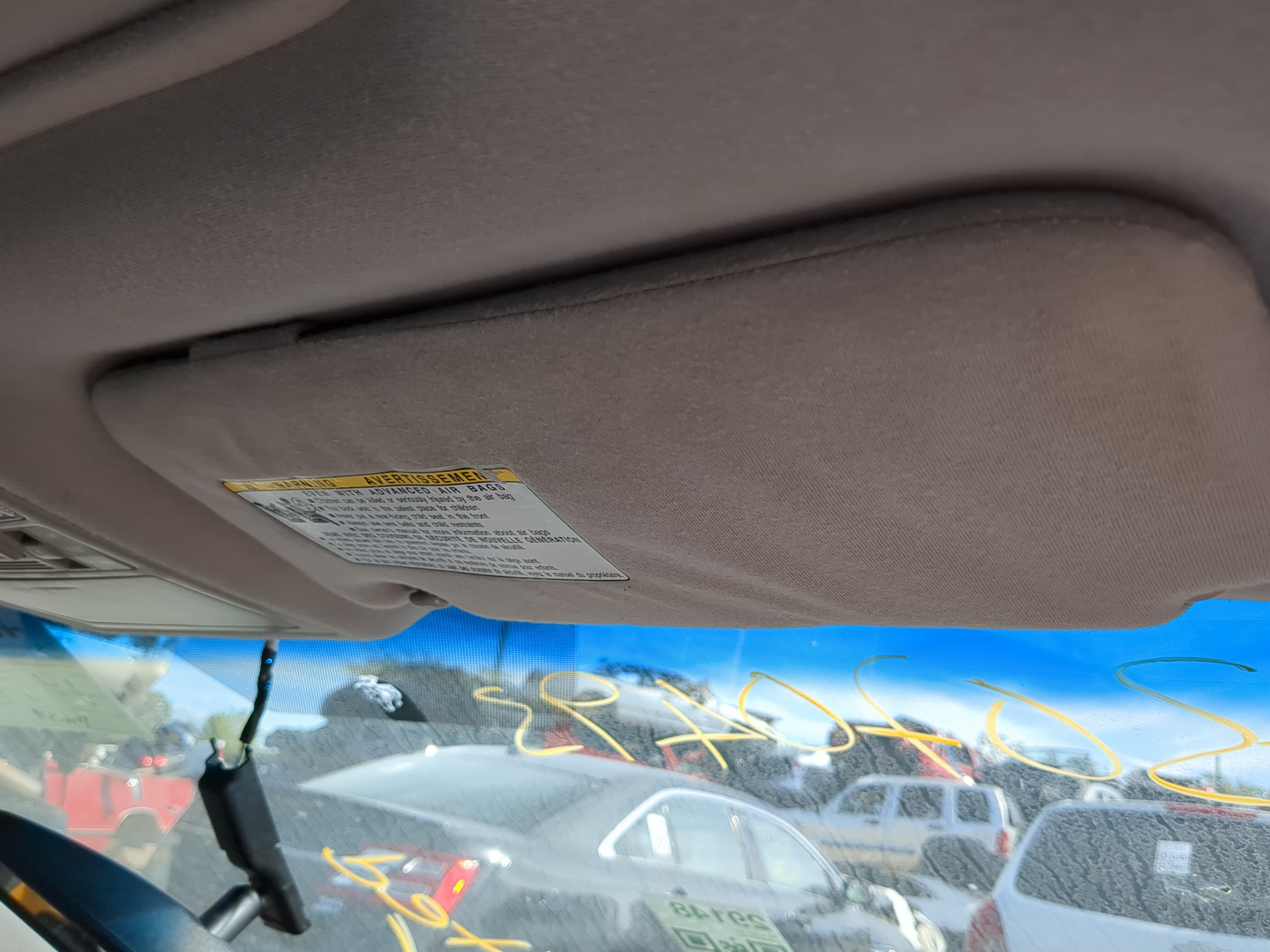 2007-2011 Toyota Camry Passenger Sun Visor Mirror Right Sunvisor 1185381 - Oemusedautoparts1.com