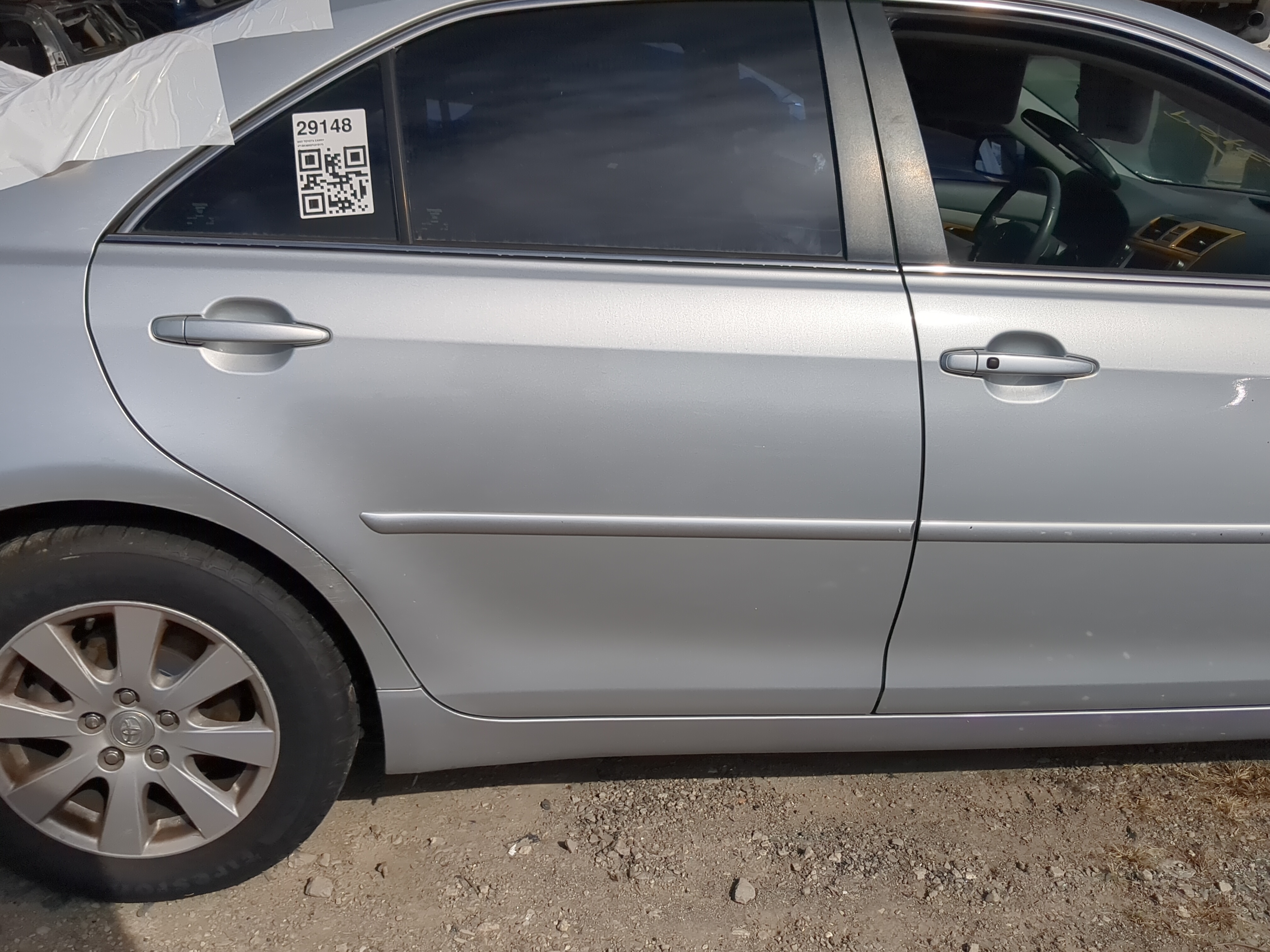 2007-2011 Toyota Camry Passenger Rear Door Oem 1185383 - Oemusedautoparts1.com