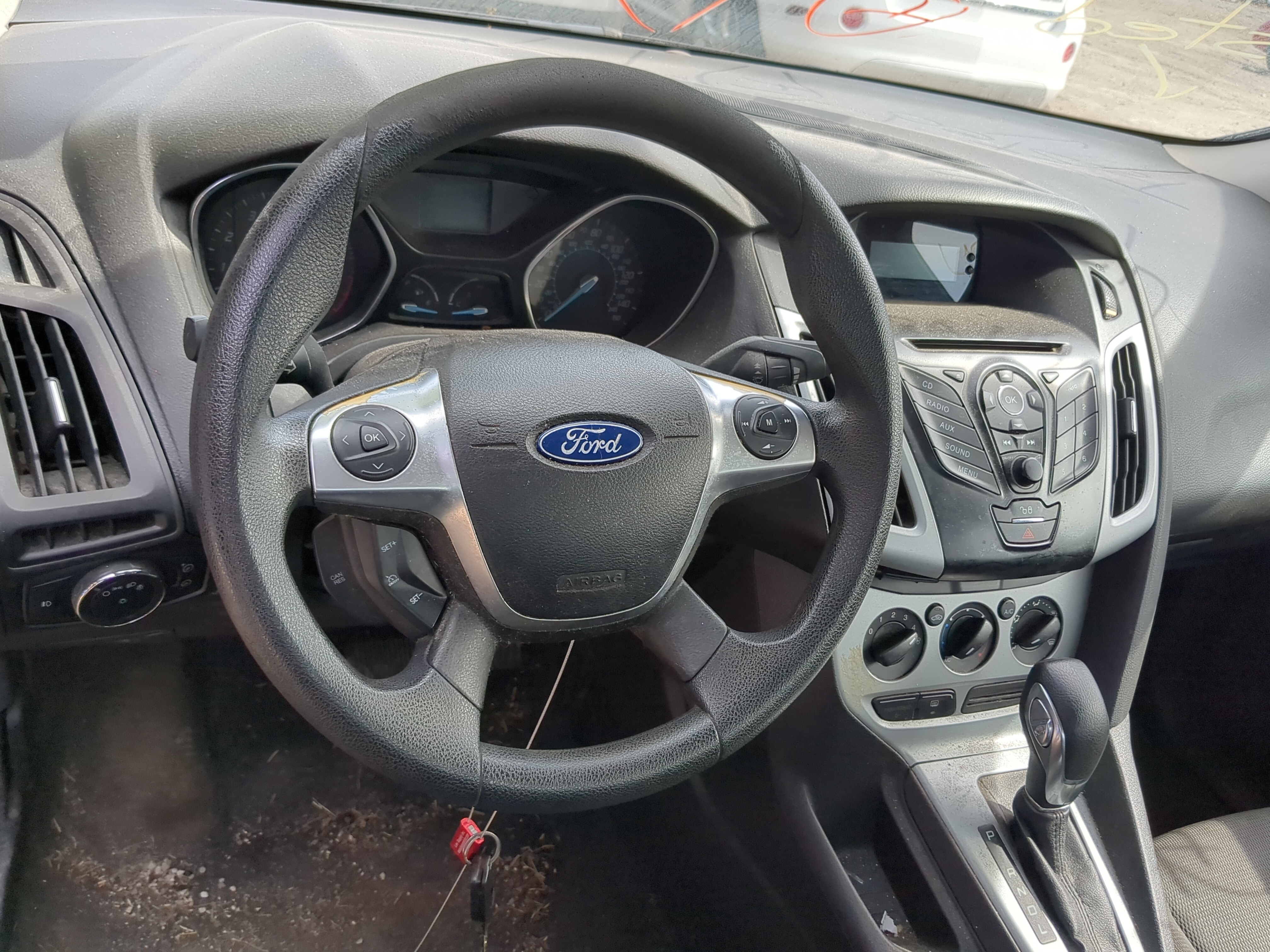 2012-2014 Ford Focus Air Bag Driver Left Steering Wheel Mounted 1185659 - Oemusedautoparts1.com