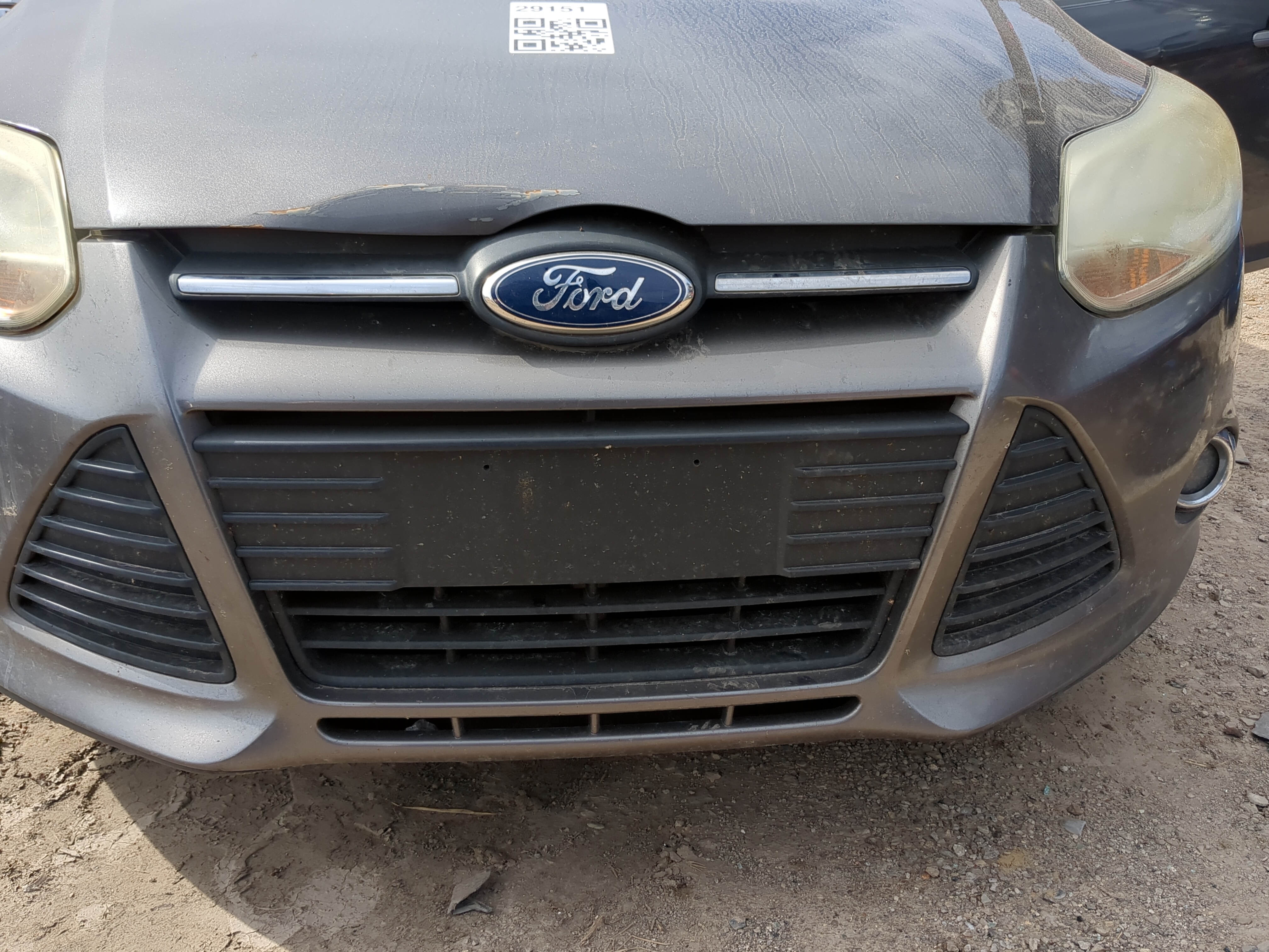 2012-2014 Ford Focus Front Grille Bumper Not Included 1185753 - Oemusedautoparts1.com