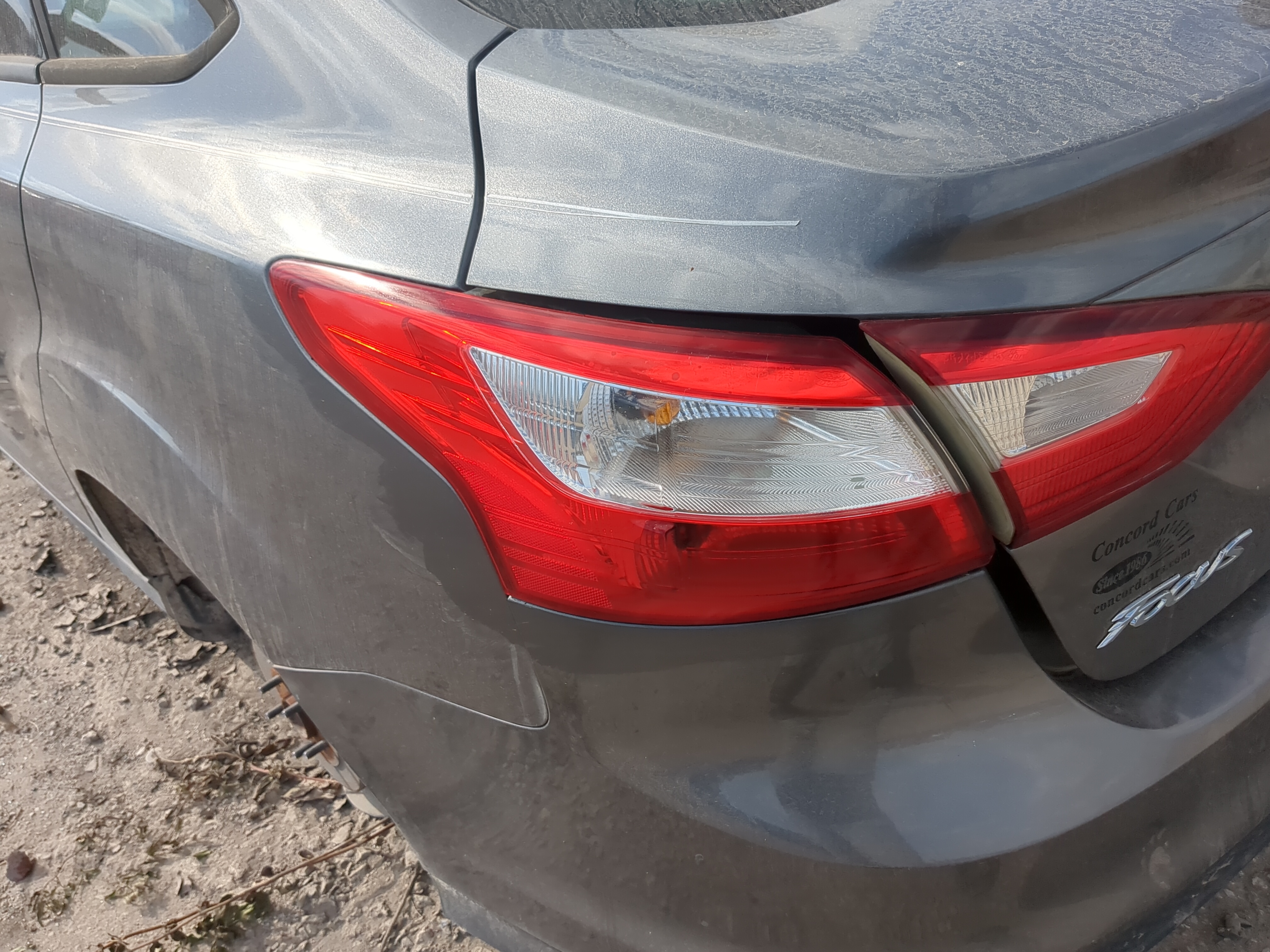 Picture of 2012-2014 Ford Focus Driver Left Side Tail Light Taillight Oem 1185781