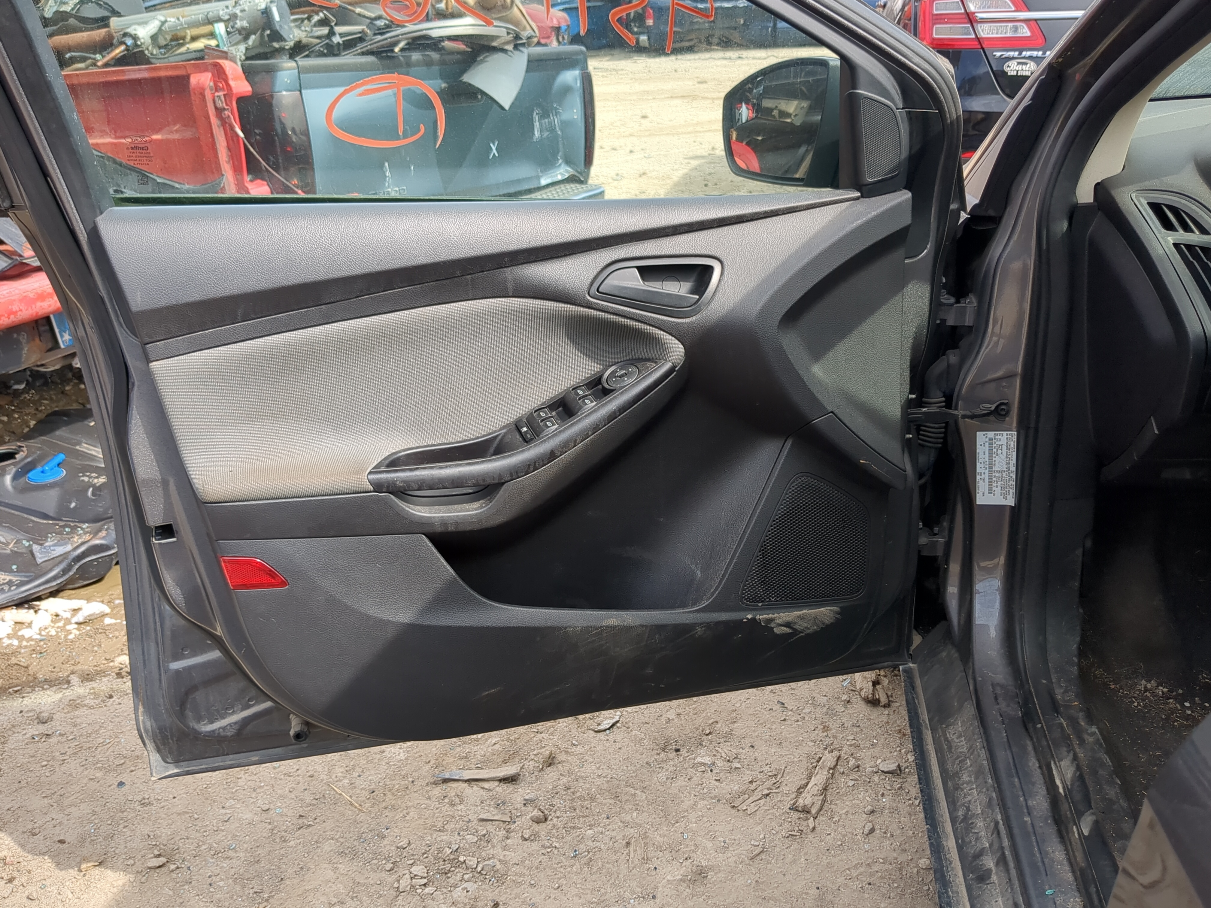 Picture of 2012 Ford Focus Front Left Driver Interior Door Panel Trim 1185807