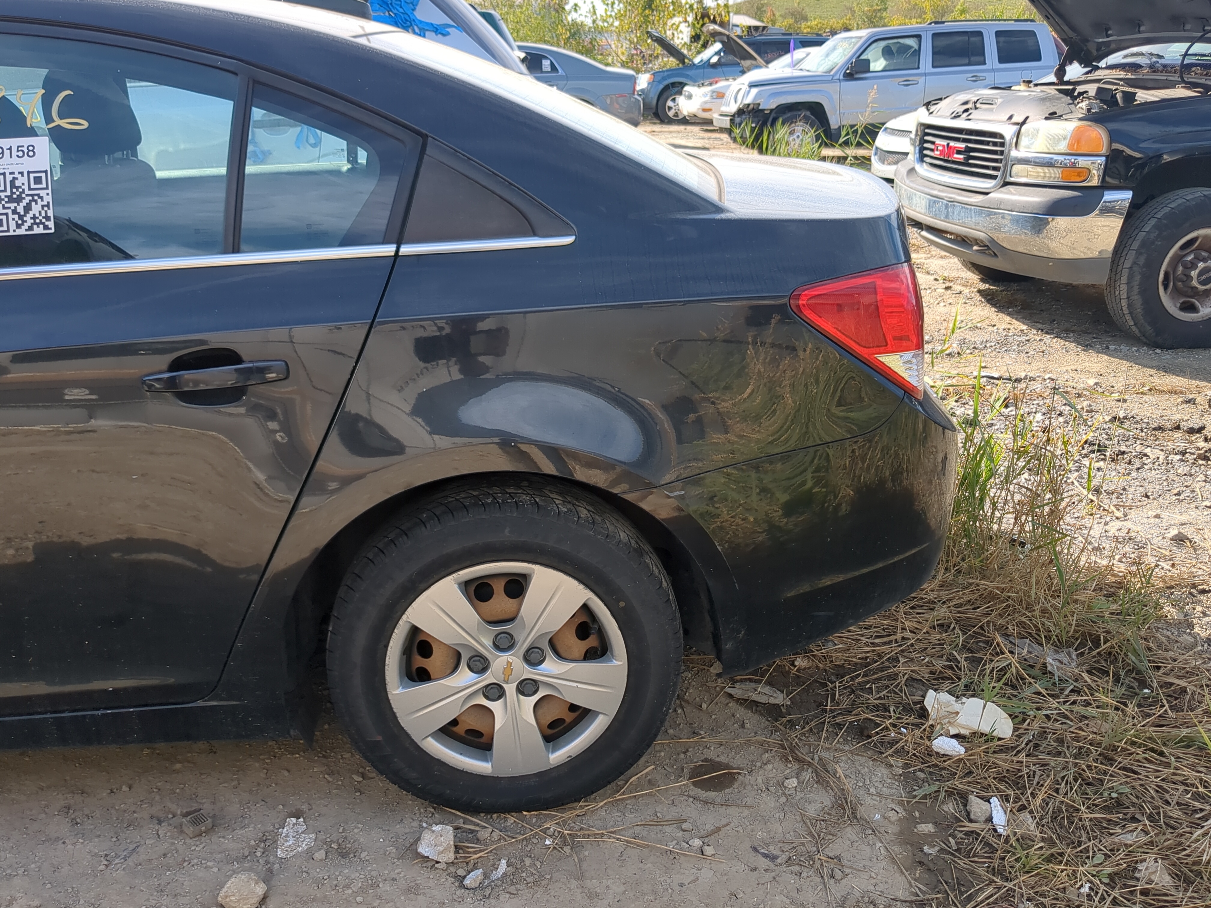 Chevrolet Cruze Limited Driver Rear Quarter Panel Oem 1185854 - Oemusedautoparts1.com