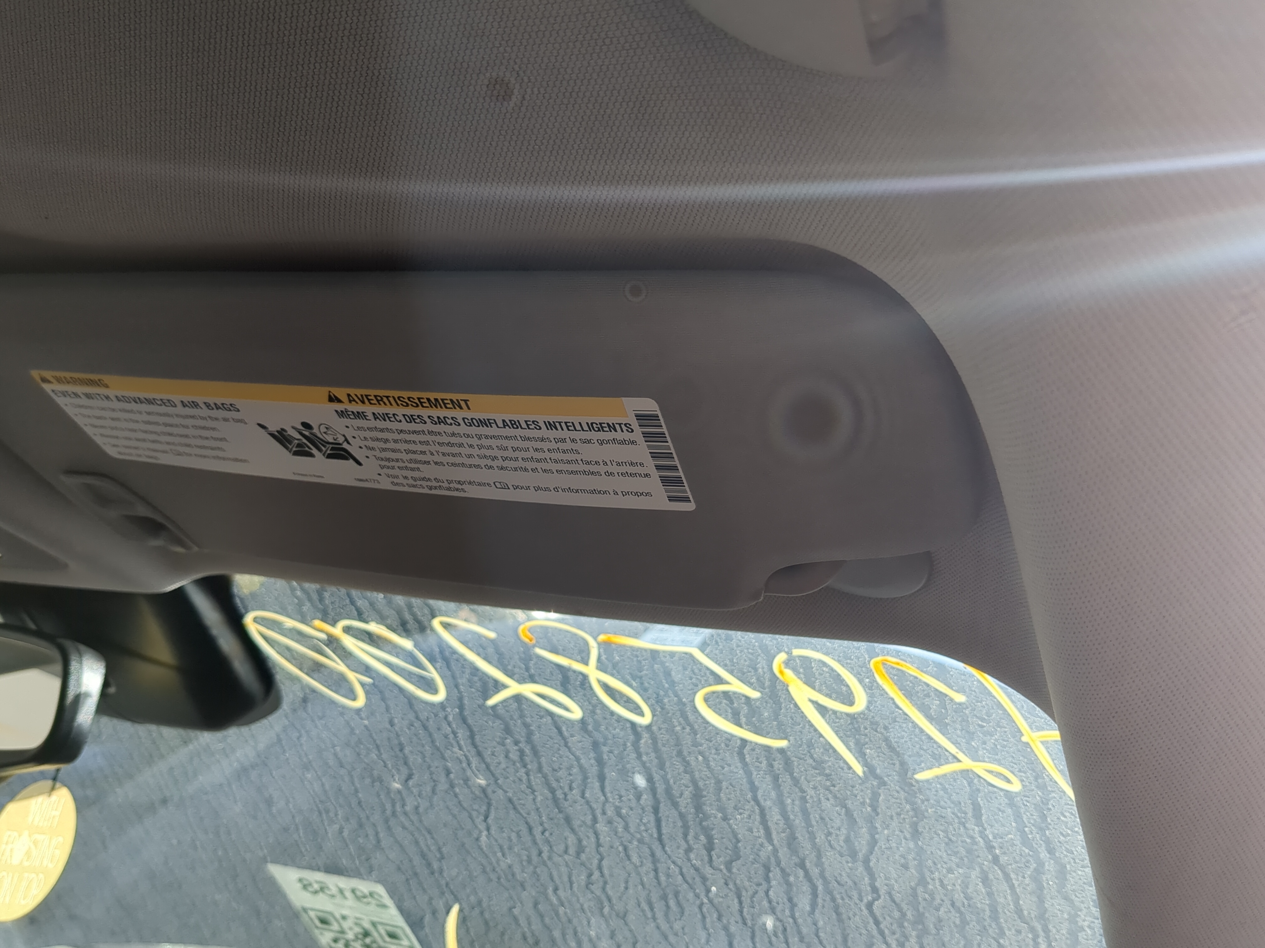 Chevrolet Cruze Limited Passenger Sun Visor Mirror Right Sunvisor 1185915 - Oemusedautoparts1.com