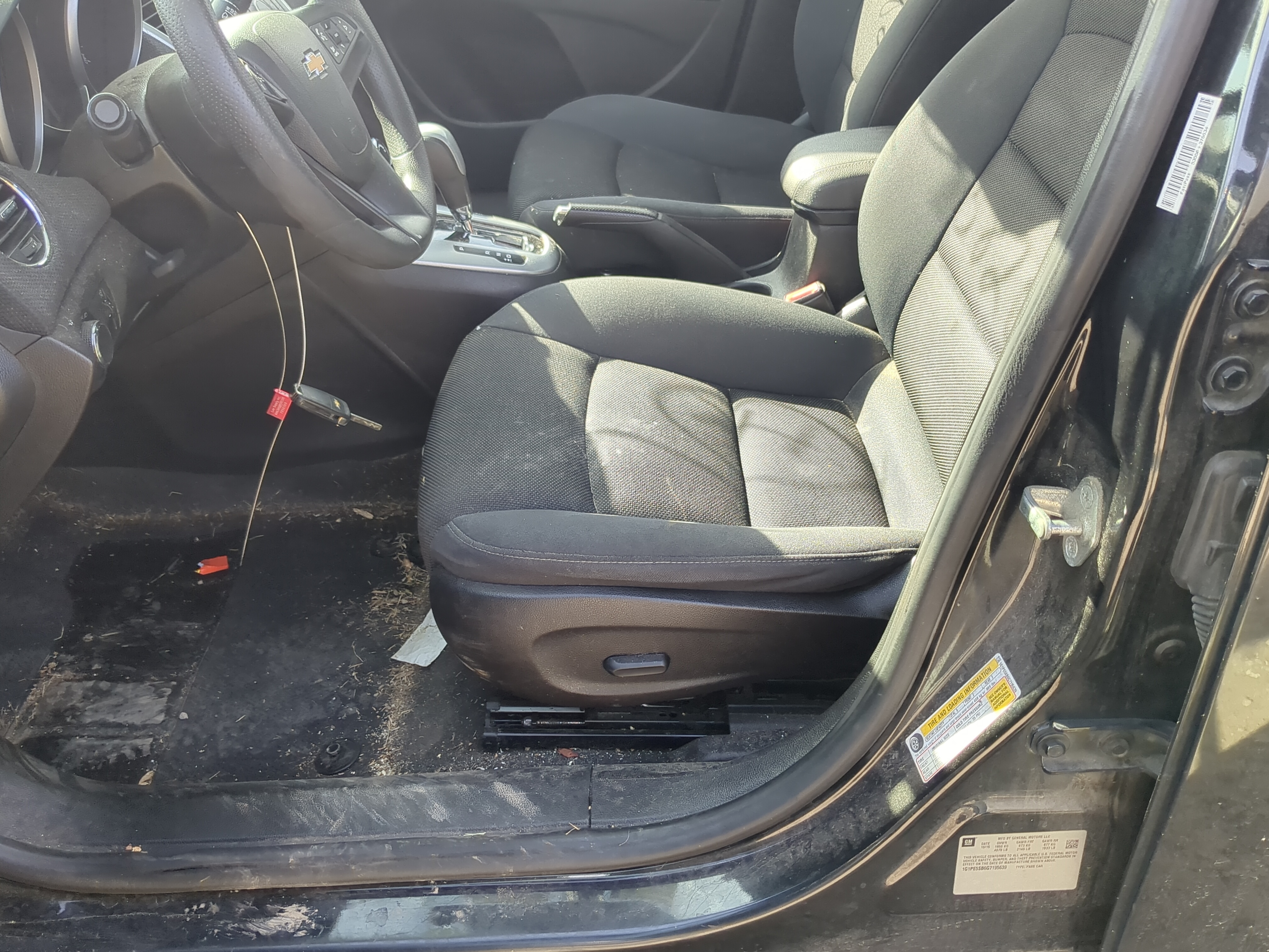 Picture of Chevrolet Cruze Limited Driver Front Seat Oem 1185932