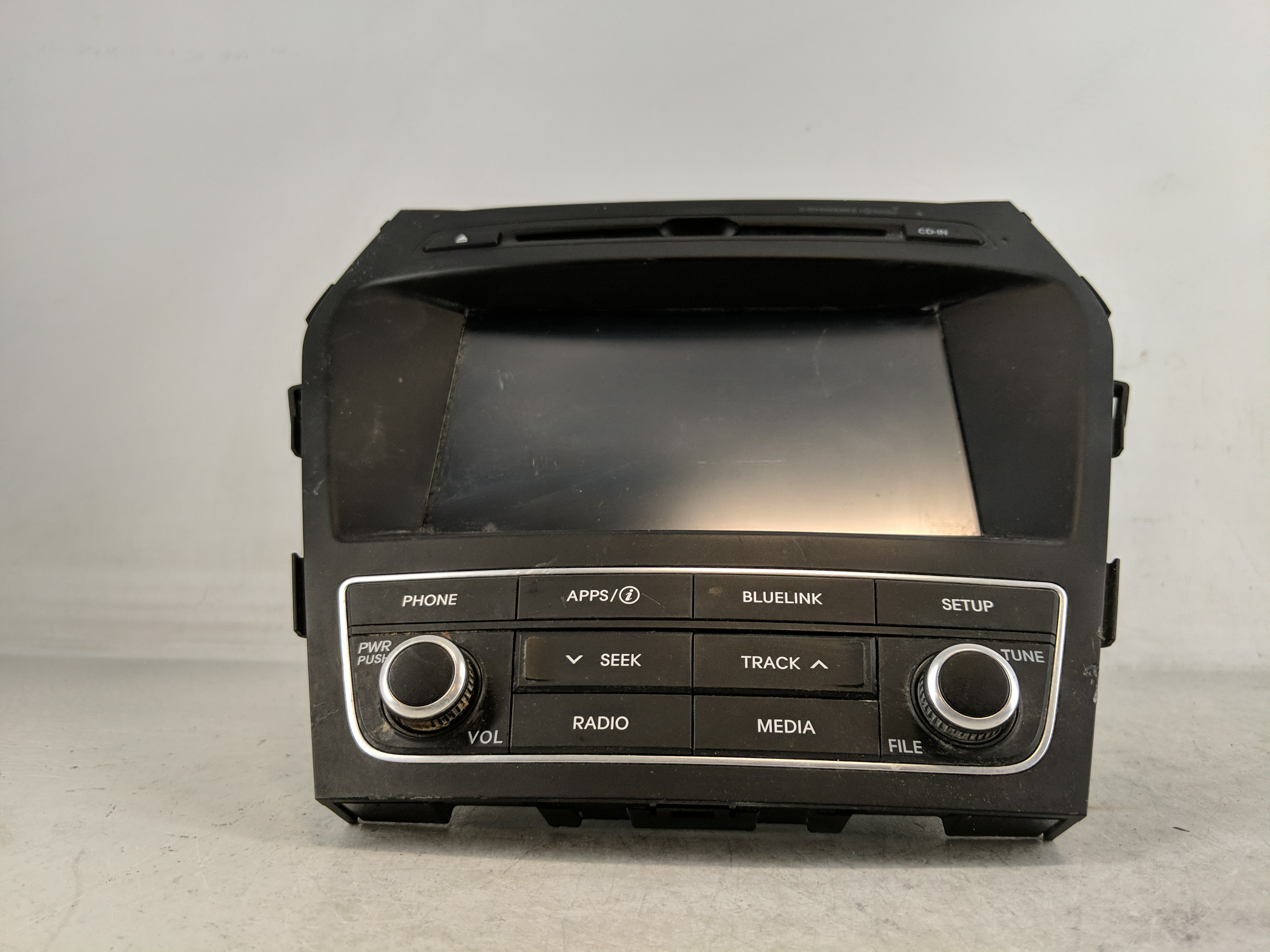 Picture of 2013-2018 Hyundai Santa Fe Am Fm Cd Player Radio Receiver 1186295