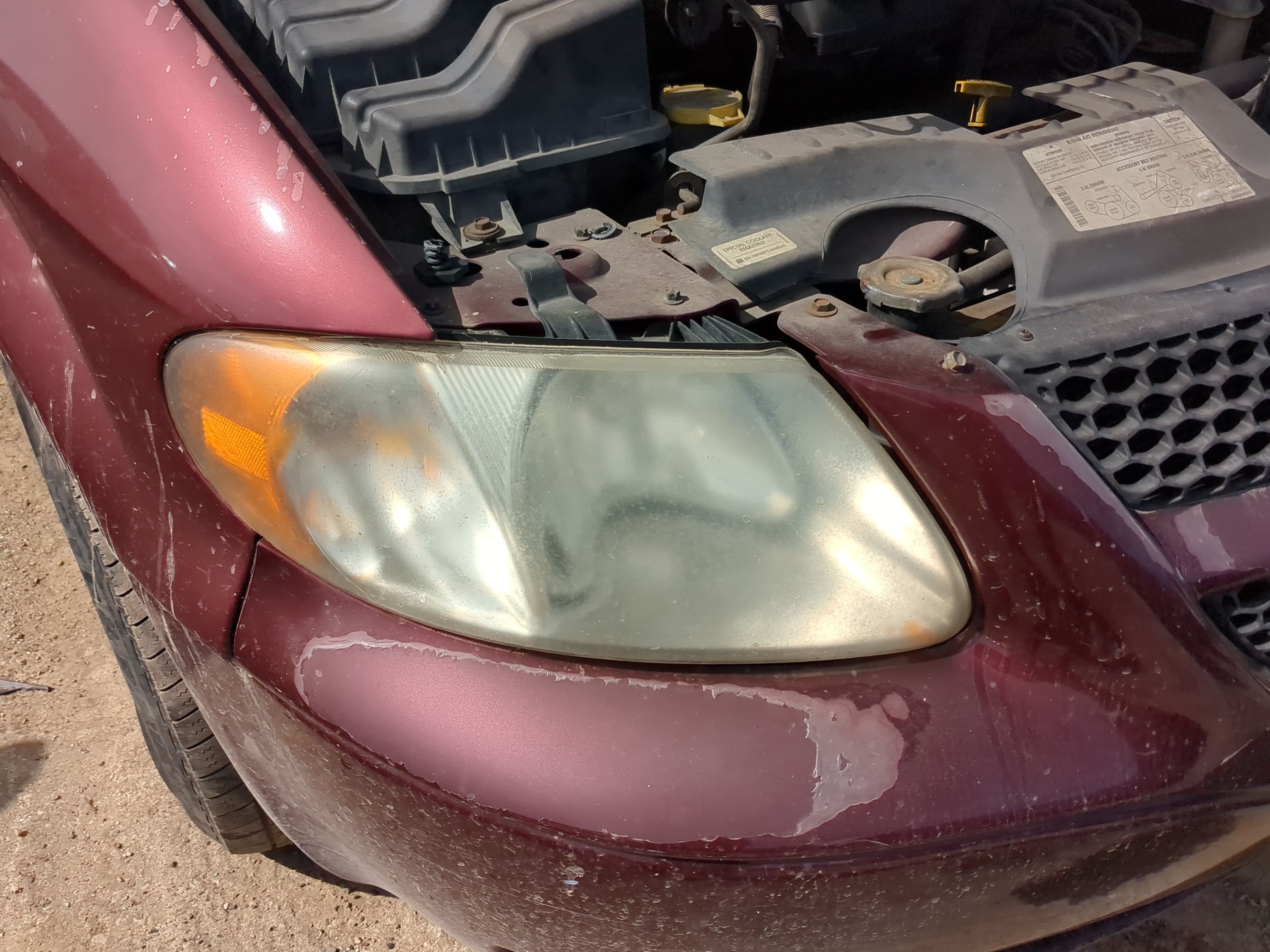 2001-2007 Dodge Caravan Passenger Right Oem Head Light Headlight Lamp 1186506 - Oemusedautoparts1.com