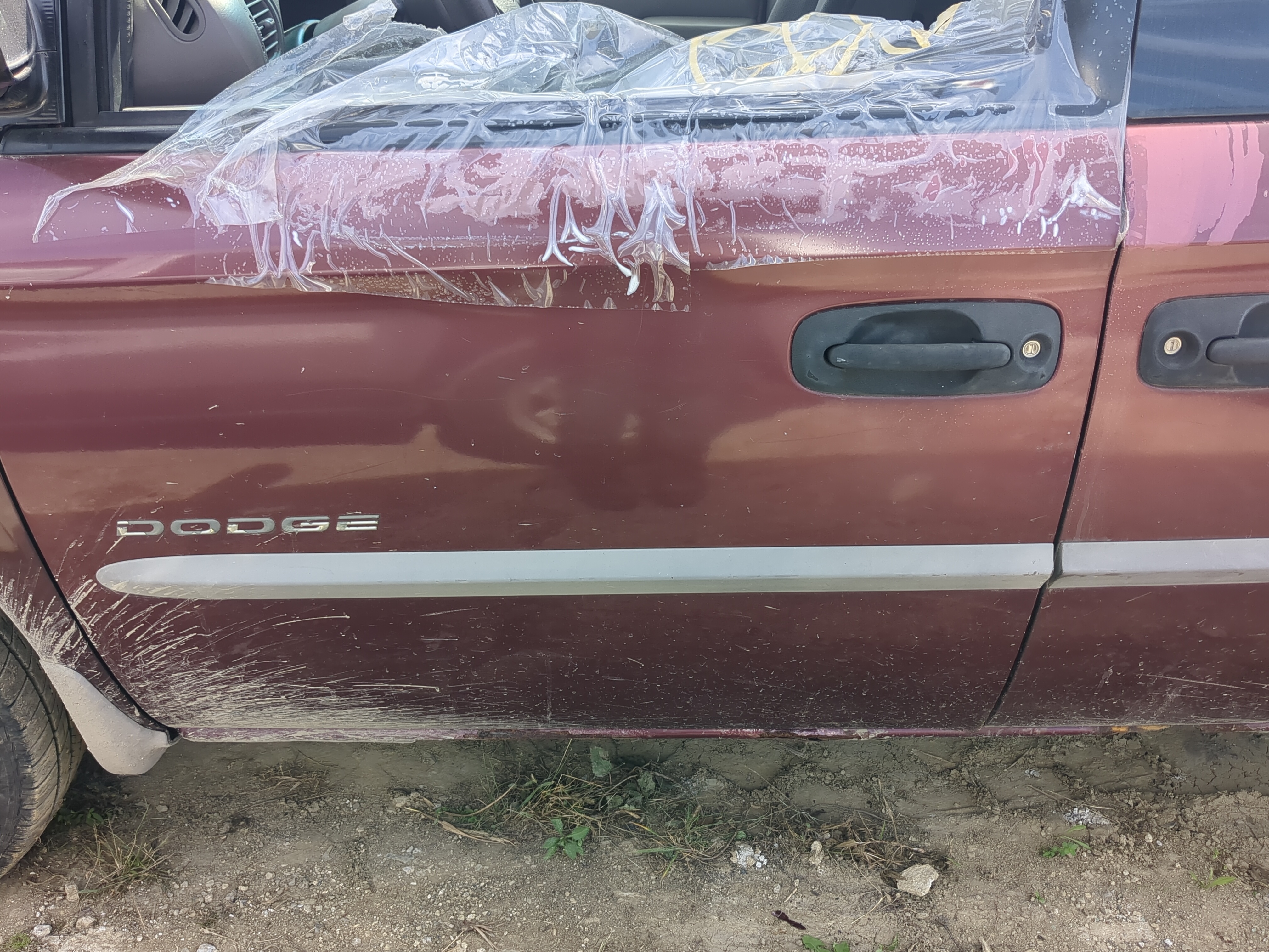 2001-2003 Dodge Caravan Driver Front Door Oem 1186531 - Oemusedautoparts1.com