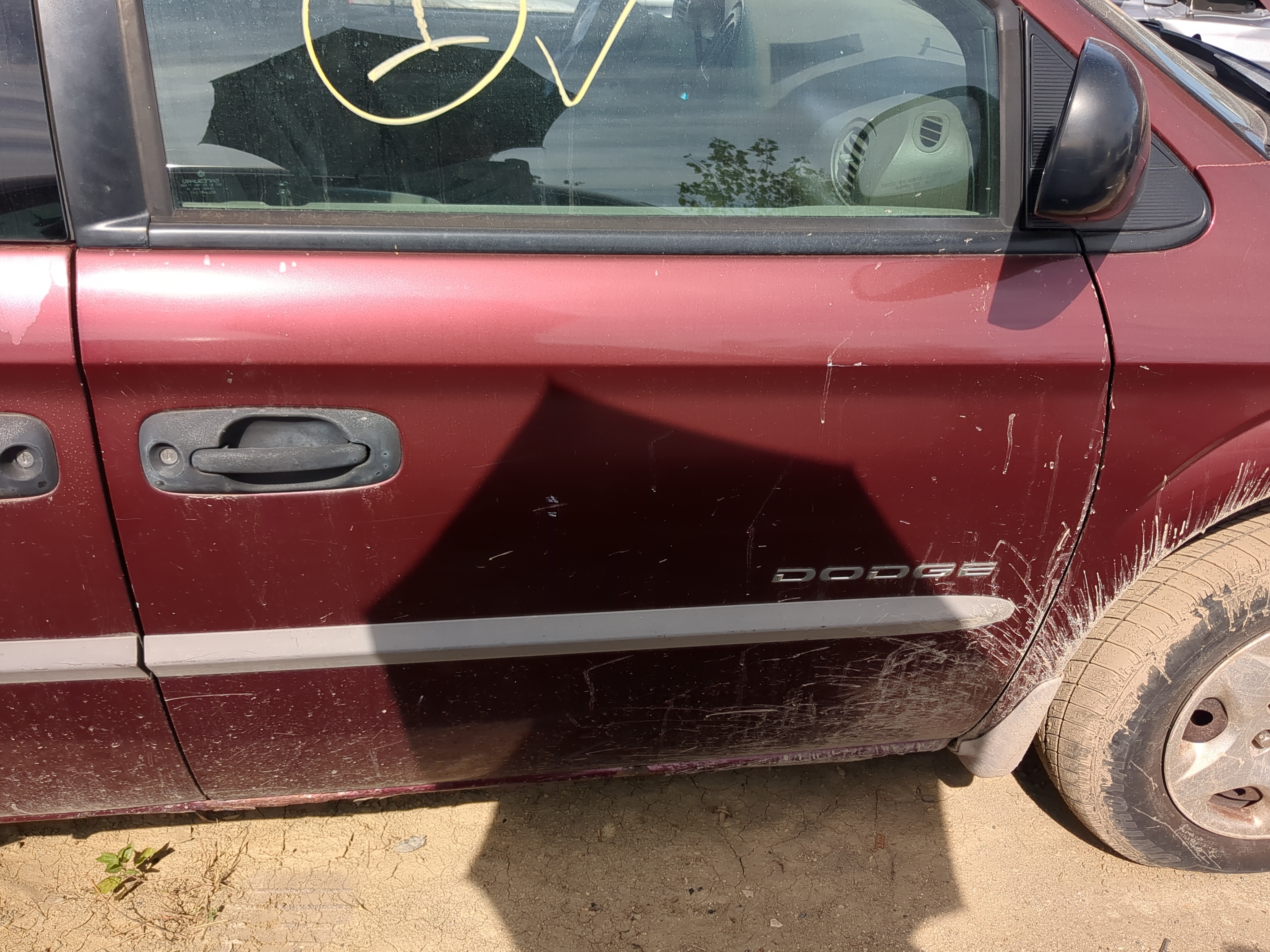 2001-2003 Dodge Caravan Passenger Front Door Oem 1186532 - Oemusedautoparts1.com