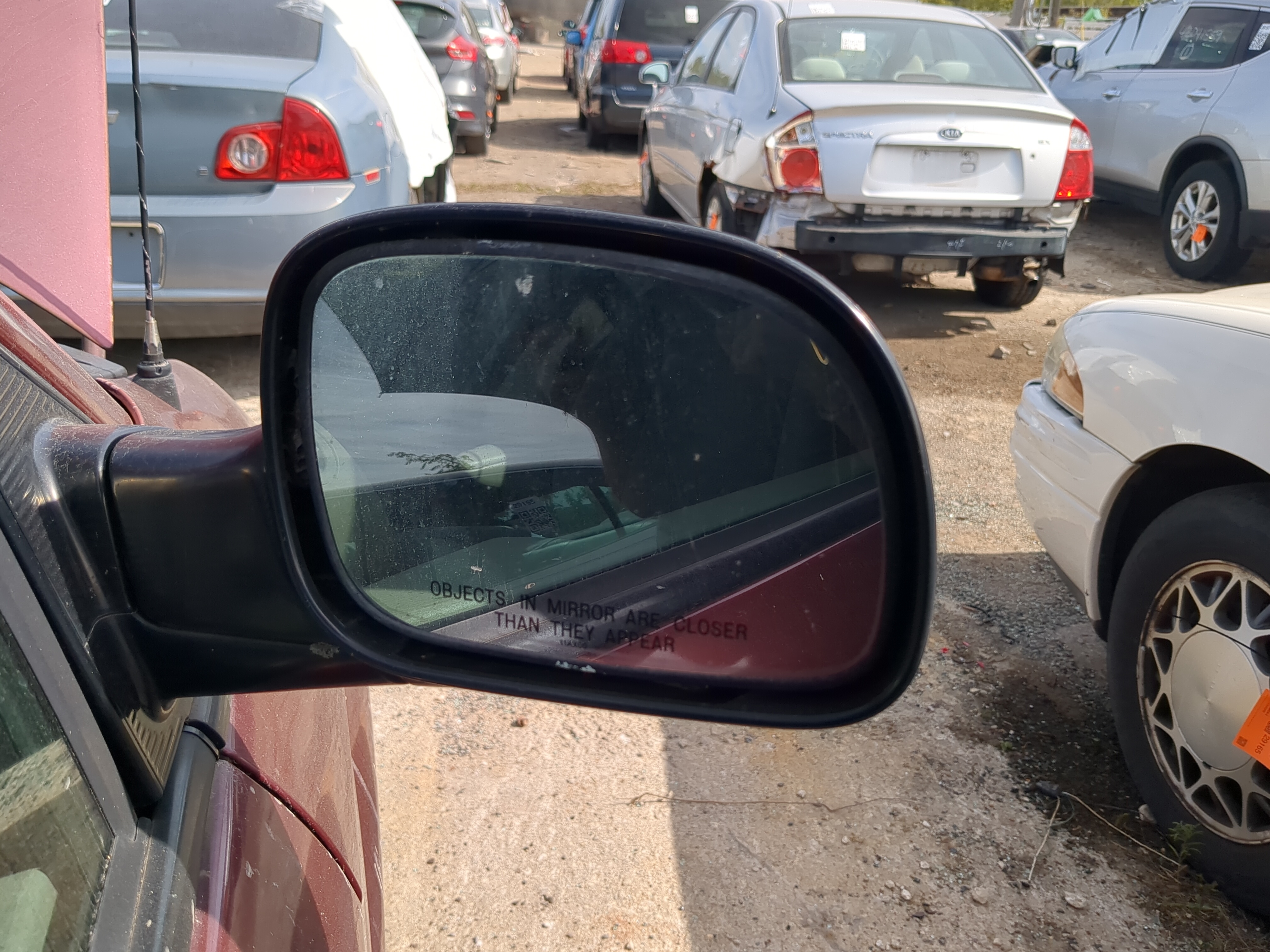 Picture of 2001-2007 Dodge Caravan Passenger Right Side View Power Door Mirror 1186559