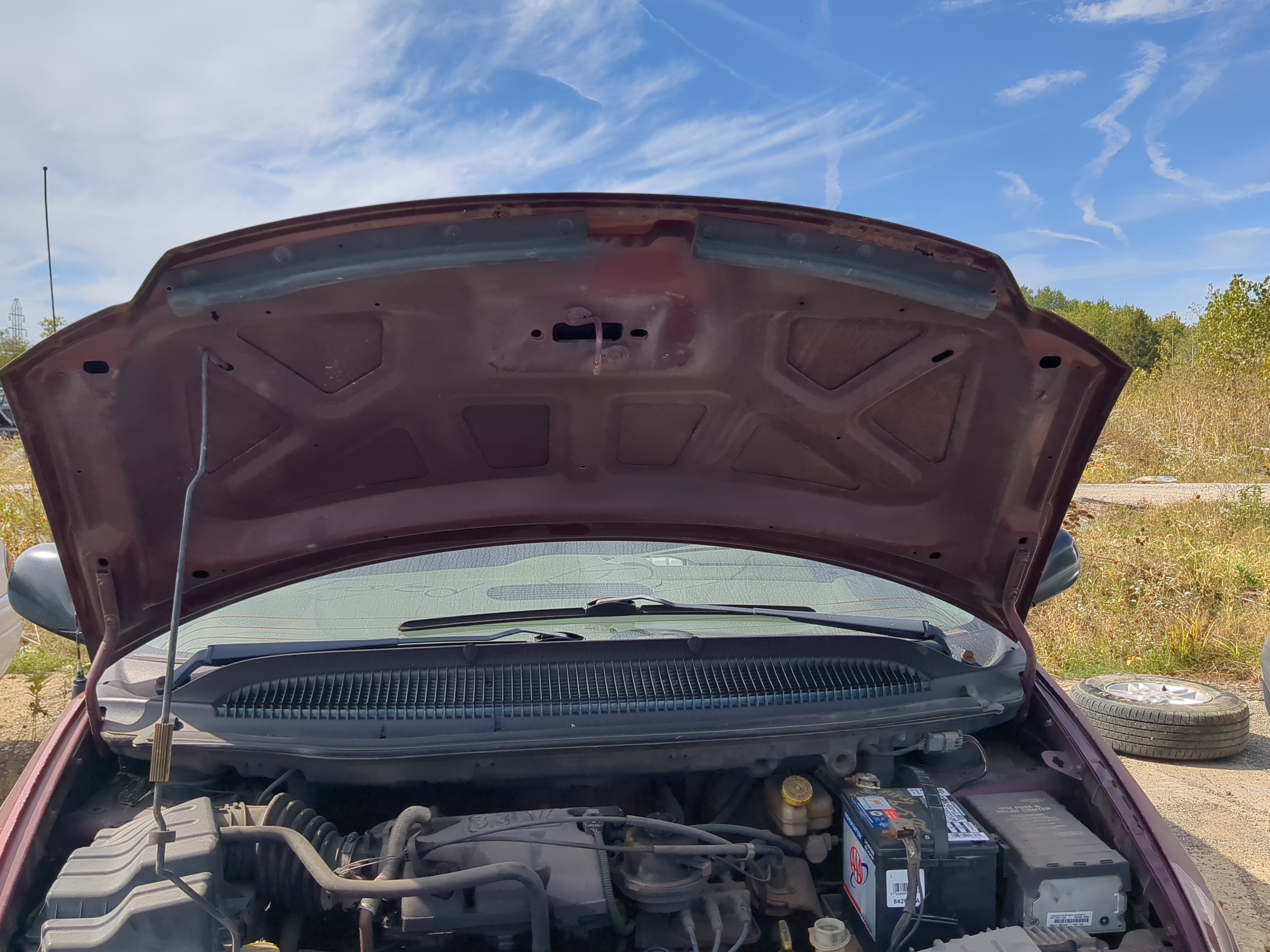 2001-2007 Dodge Caravan Hood Oem 1186581 - Oemusedautoparts1.com