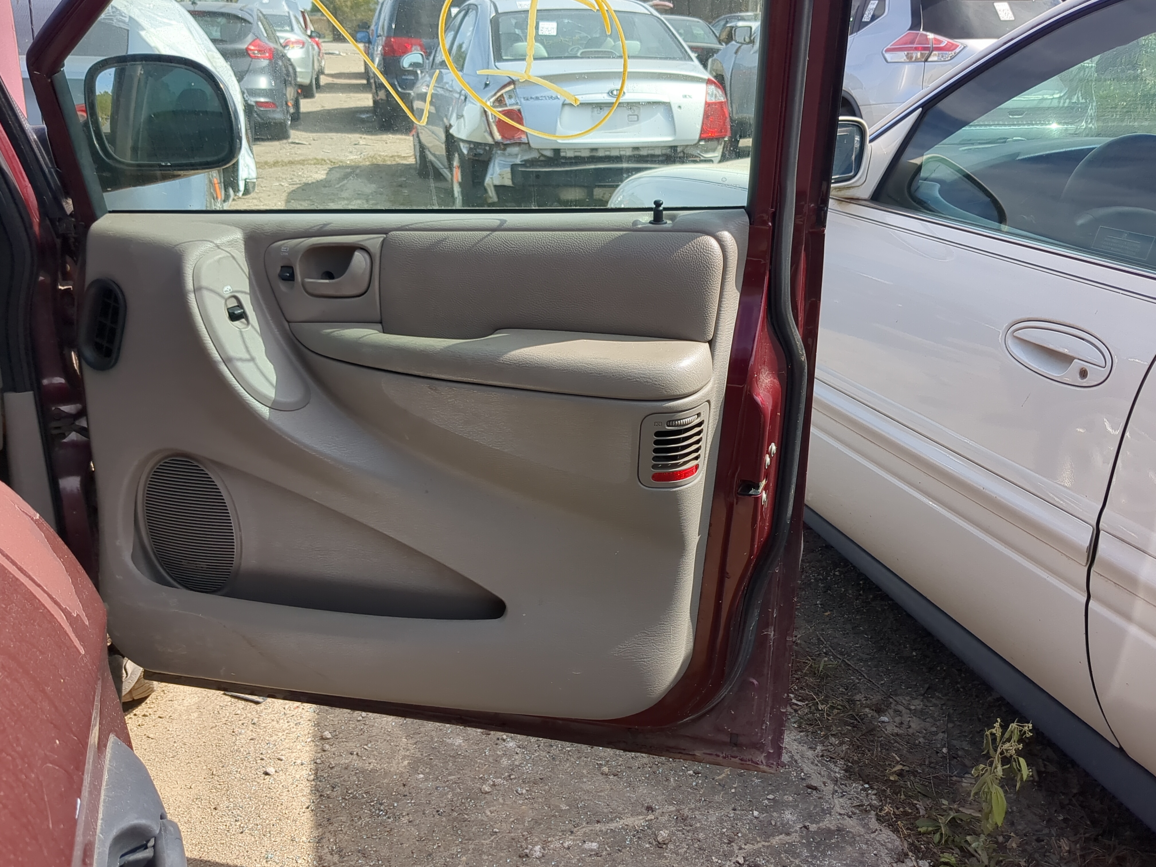 Picture of 2001 Dodge Caravan Front Right Passenger Interior Door Panel Trim 1186614