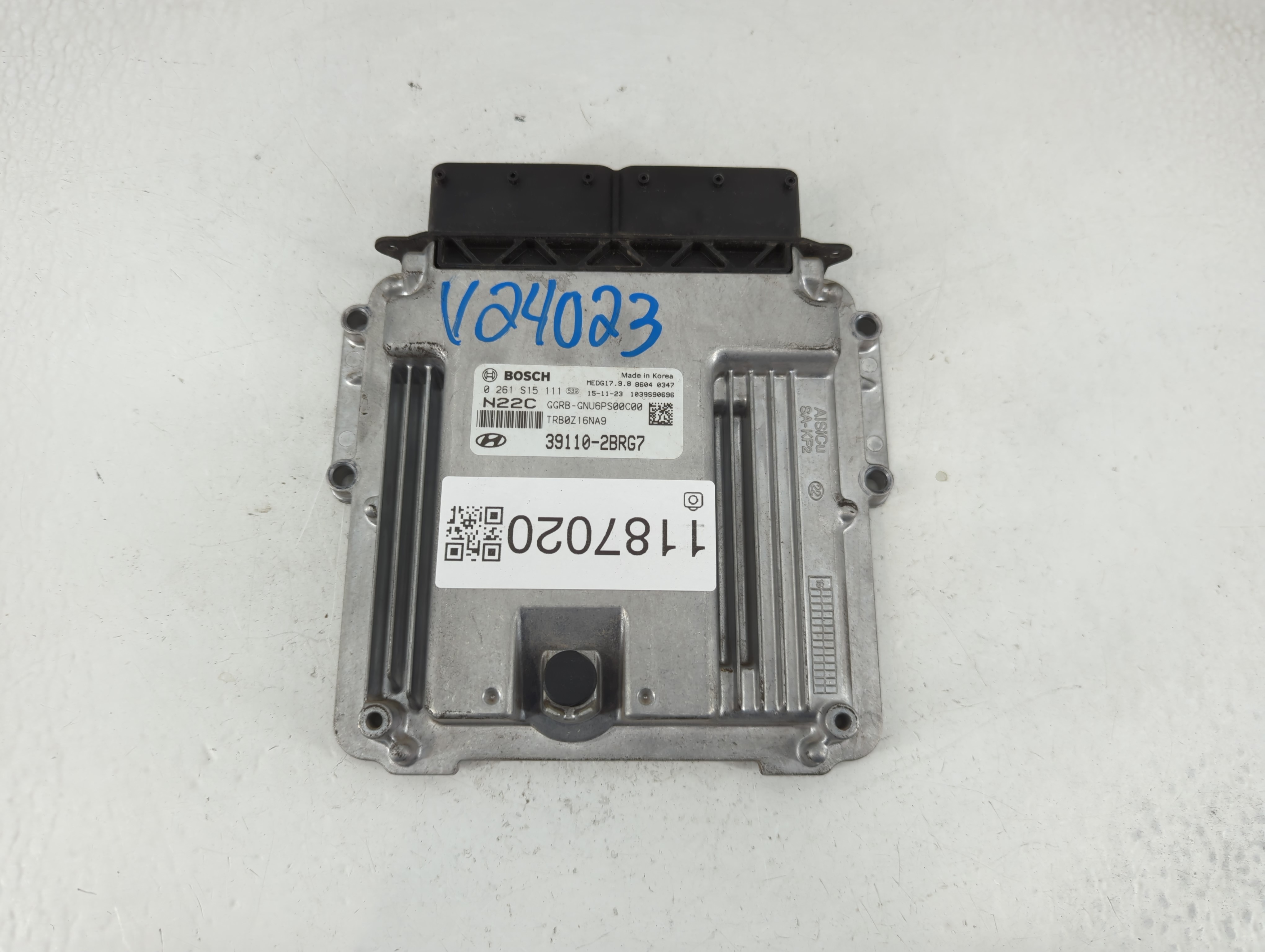 Picture of 2015-2017 Hyundai Accent Engine Control Computer Ecu Pcm Ecm Pcu Oem 1187020