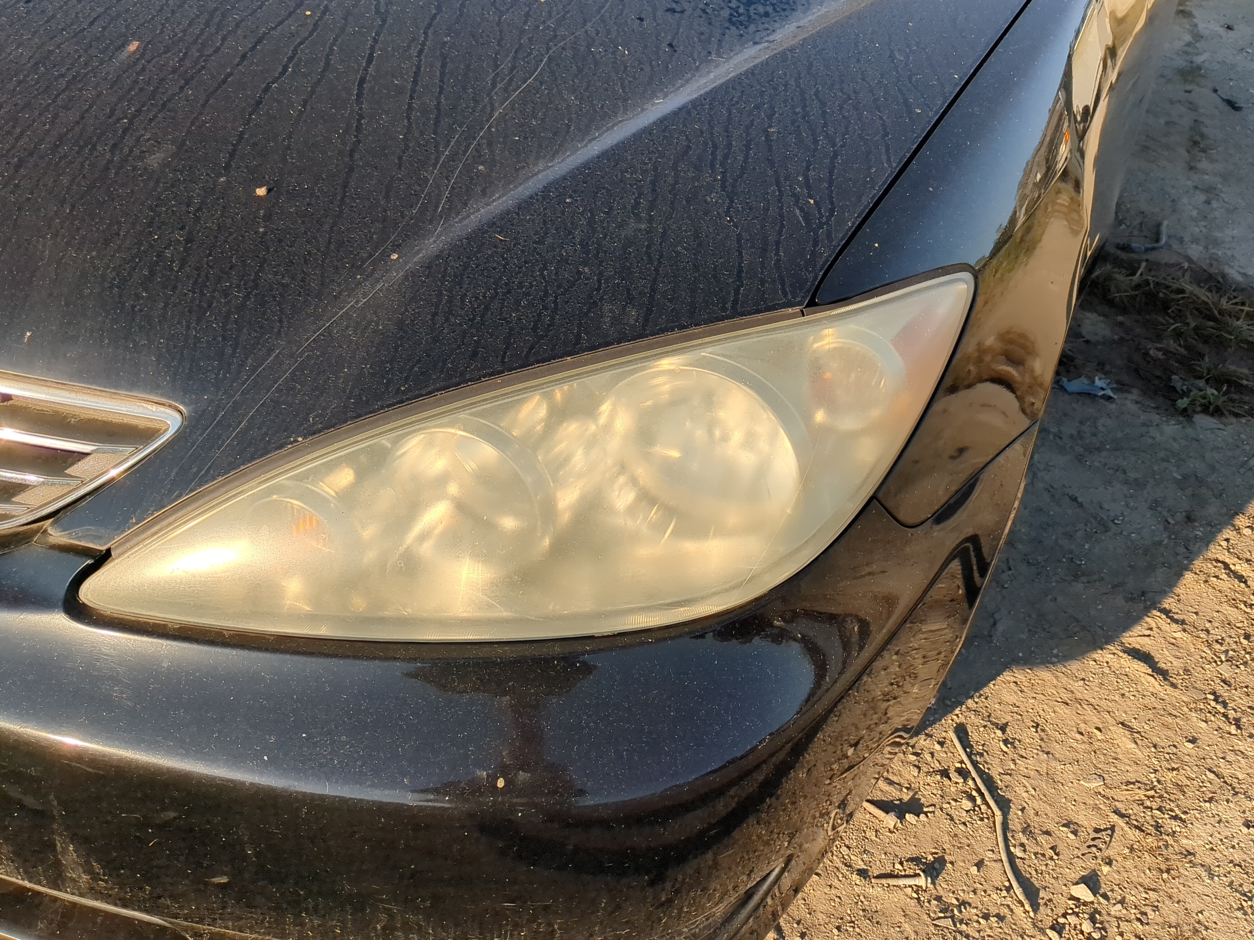 2005-2006 Toyota Camry Driver Left Oem Head Light Headlight Lamp 1187181 - Oemusedautoparts1.com