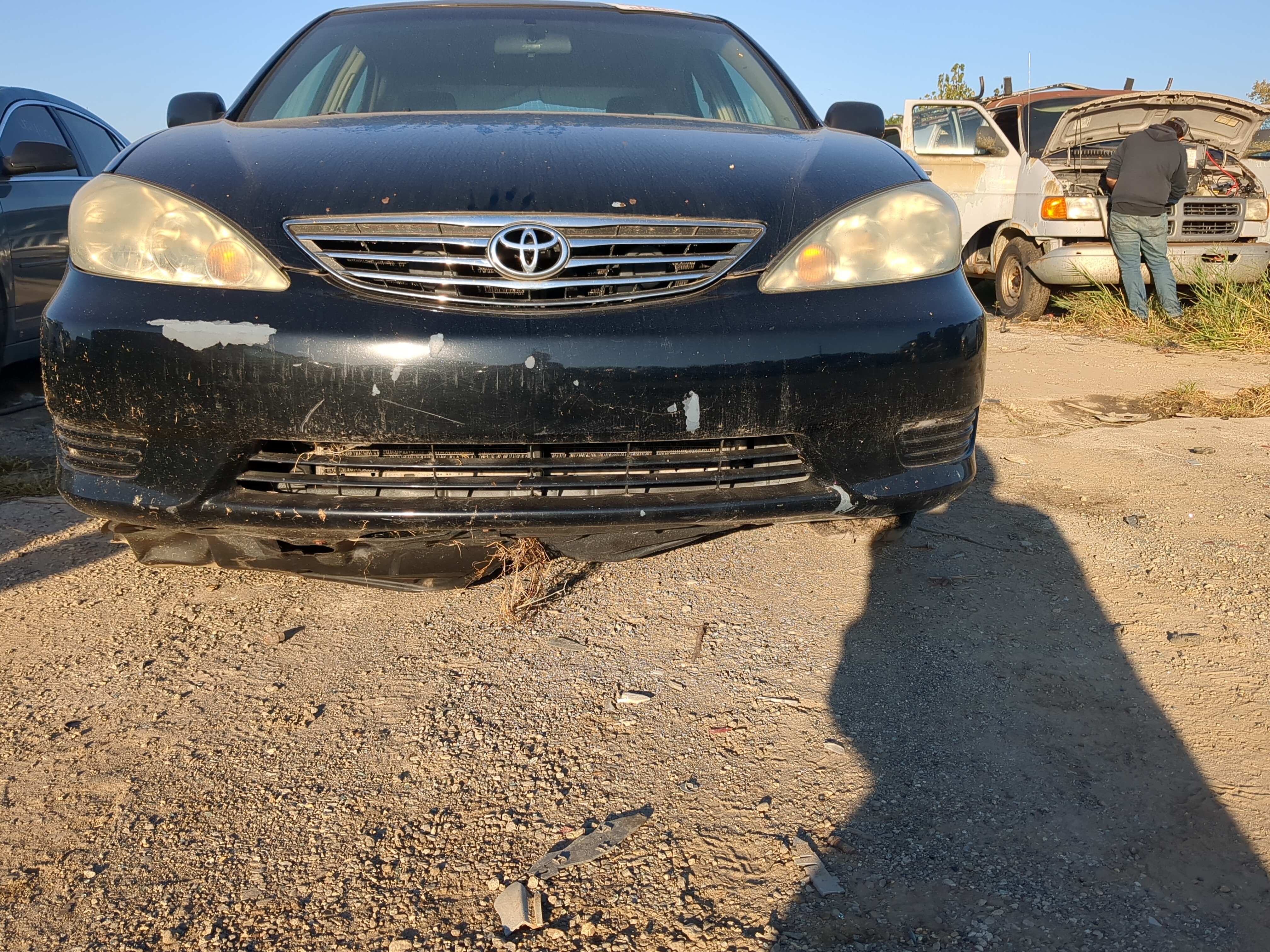 2005-2006 Toyota Camry Front Bumper - Oem 1187212 - Oemusedautoparts1.com