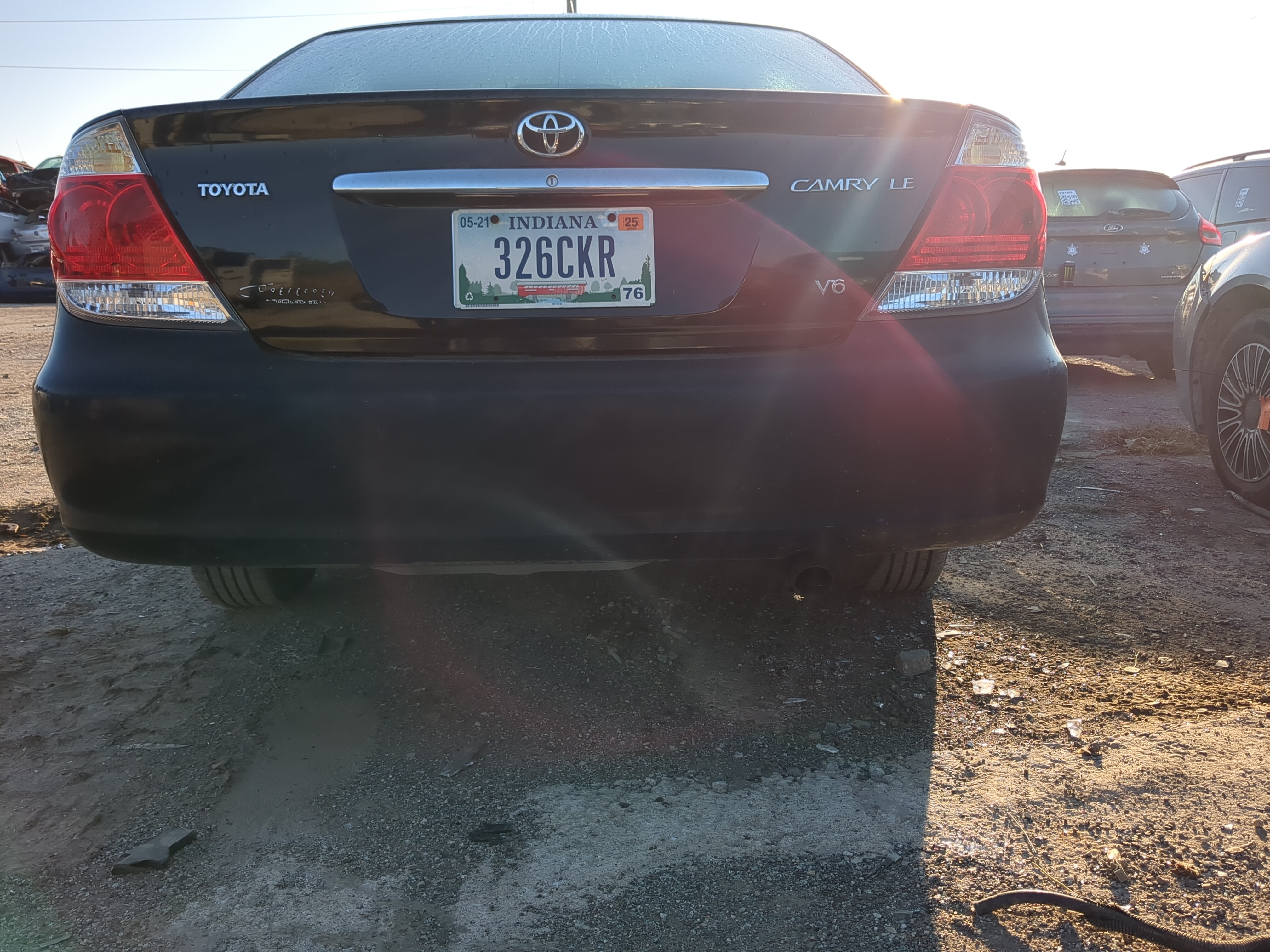 2002-2006 Toyota Camry Rear Bumper Assembly Oem 1187214 - Oemusedautoparts1.com