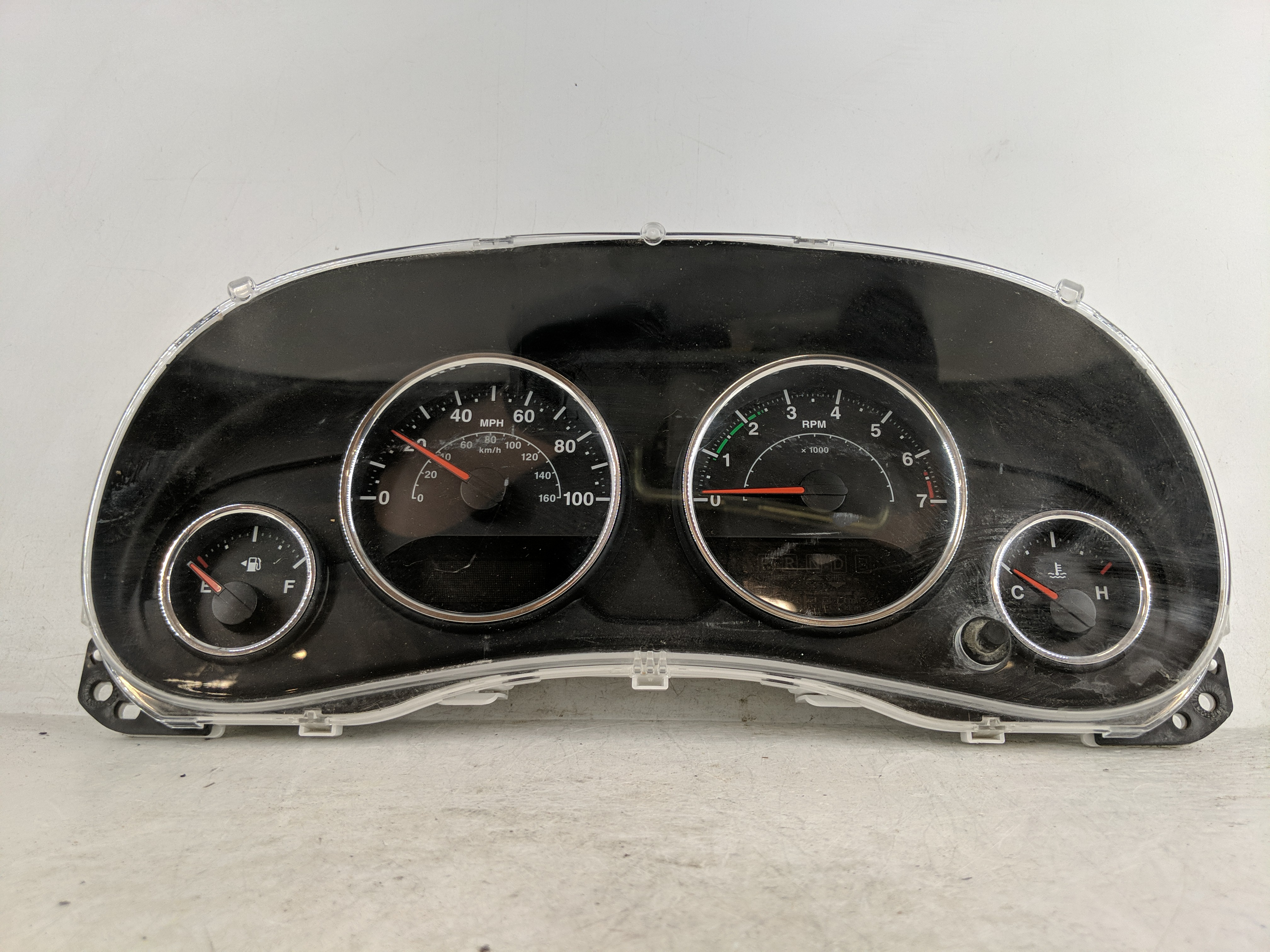 2015-2018 Jeep Wrangler Speedometer Instrument Cluster Gauges 56054392af 1187466 - Oemusedautoparts1.com
