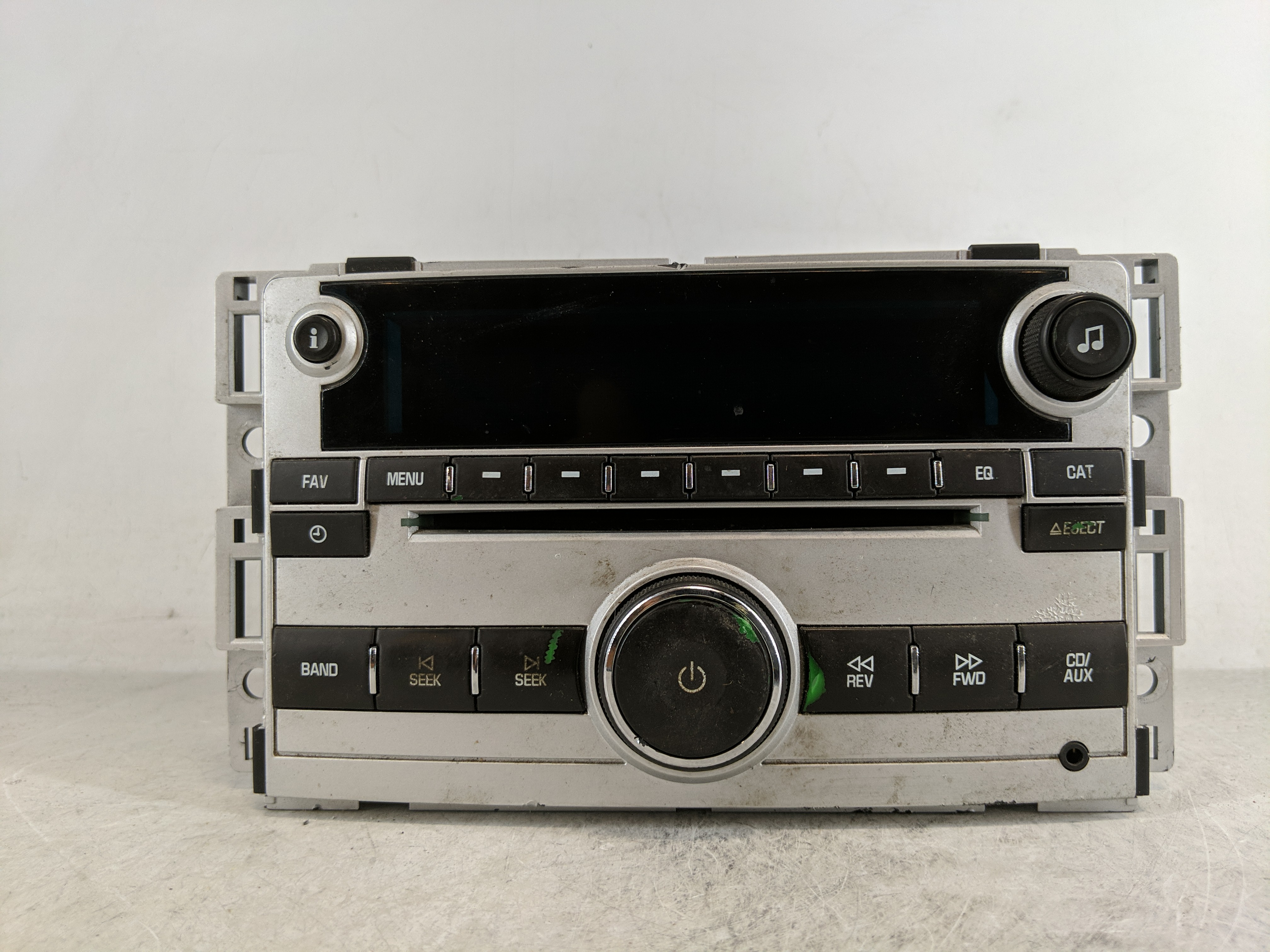 2009-2012 Chevrolet Malibu Am Fm Cd Player Radio Receiver 1187943 - Oemusedautoparts1.com