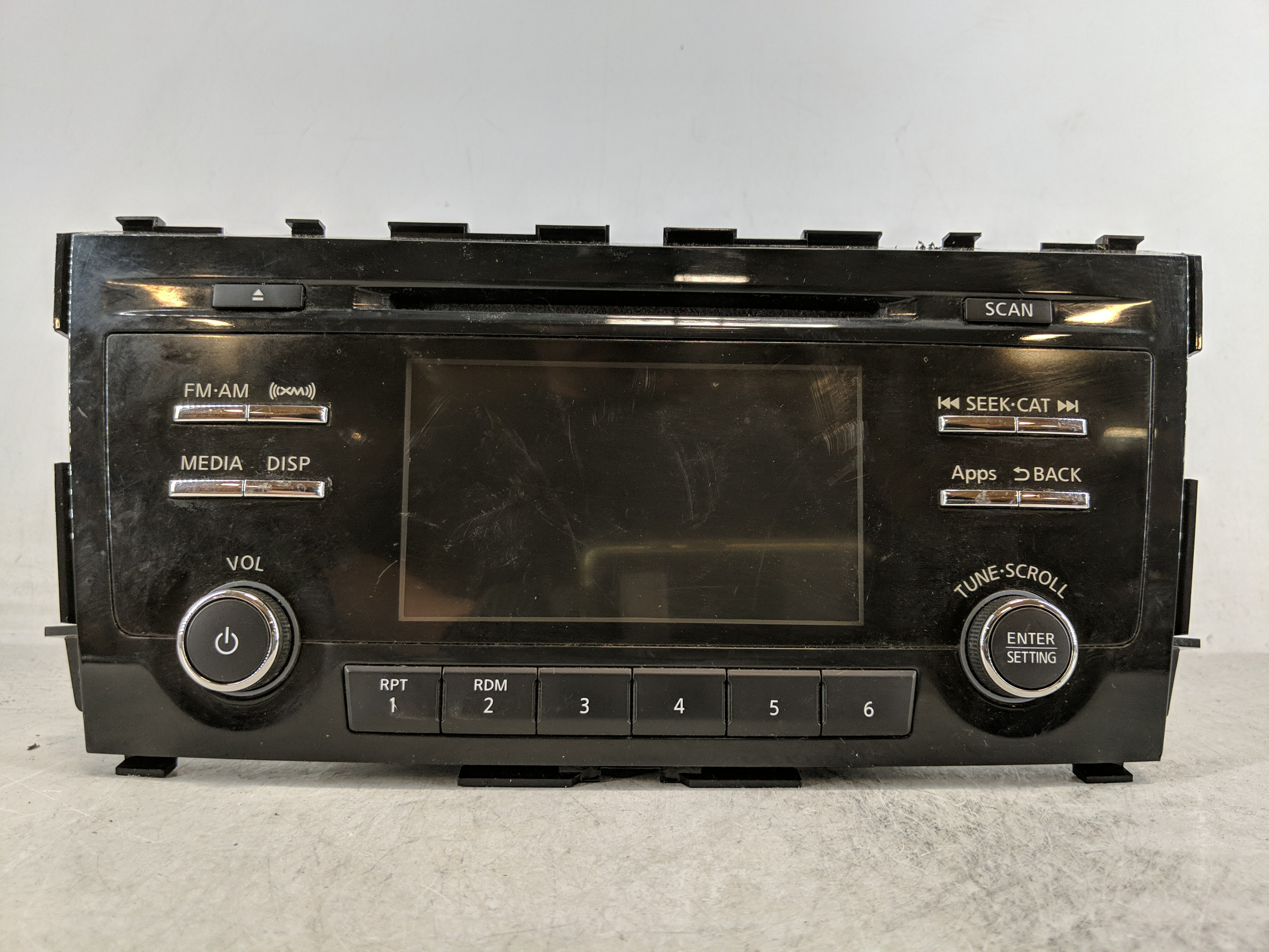 2013-2015 Nissan Altima Am Fm Cd Player Radio Receiver 1187946 - Oemusedautoparts1.com