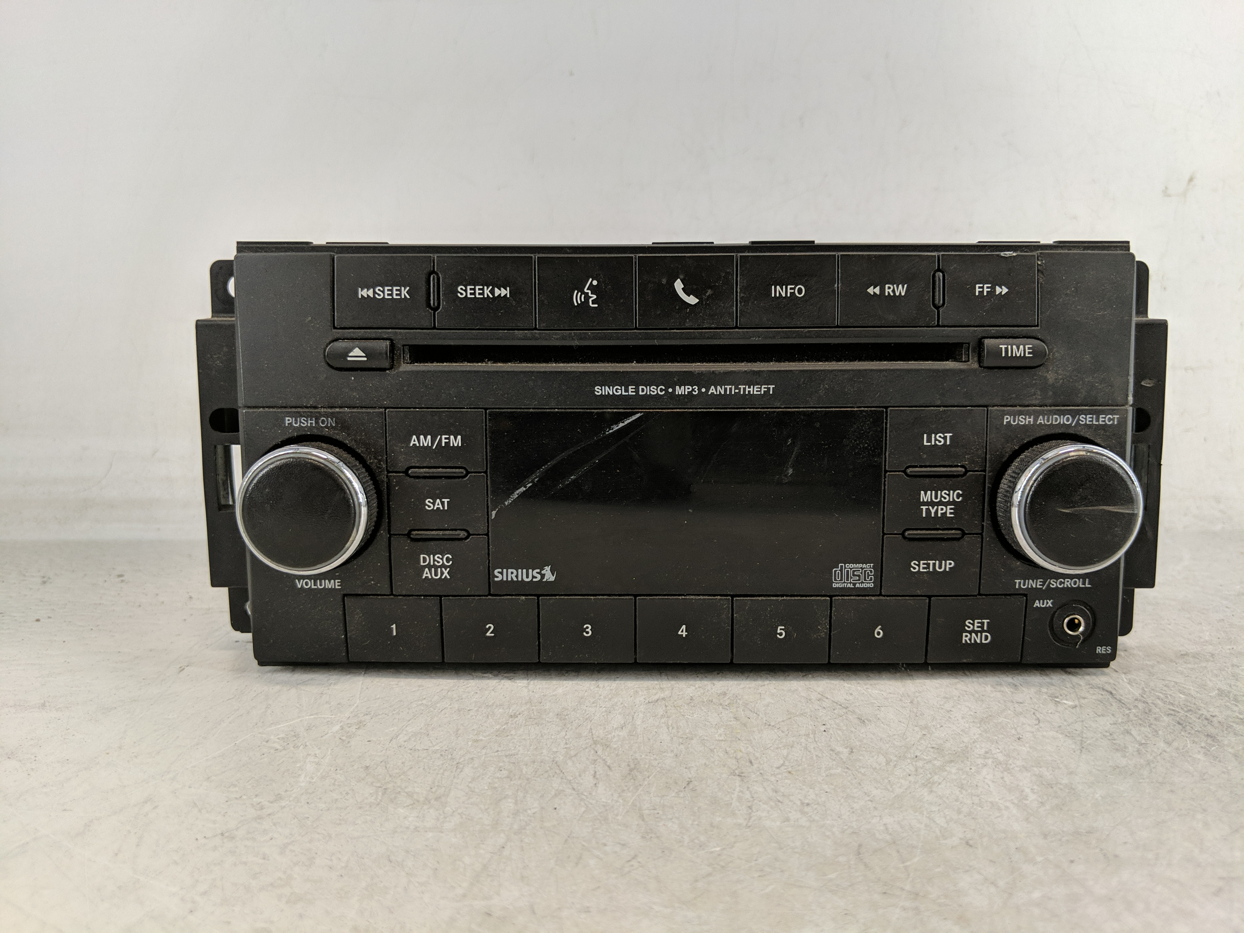 Picture of 2013-2014 Dodge Avenger Am Fm Cd Player Radio Receiver 1188014