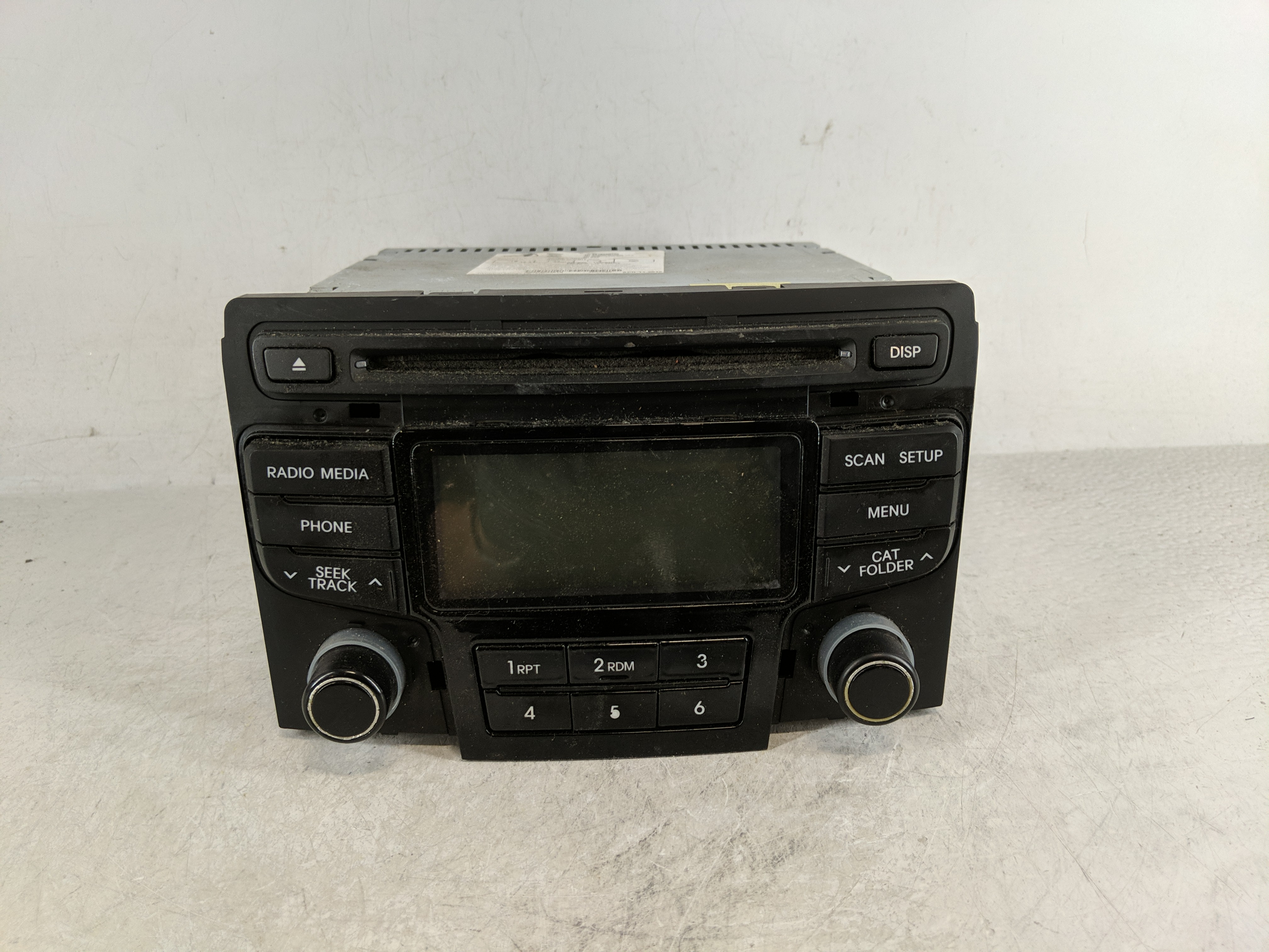 2013-2014 Hyundai Sonata Am Fm Cd Player Radio Receiver 1188037 - Oemusedautoparts1.com