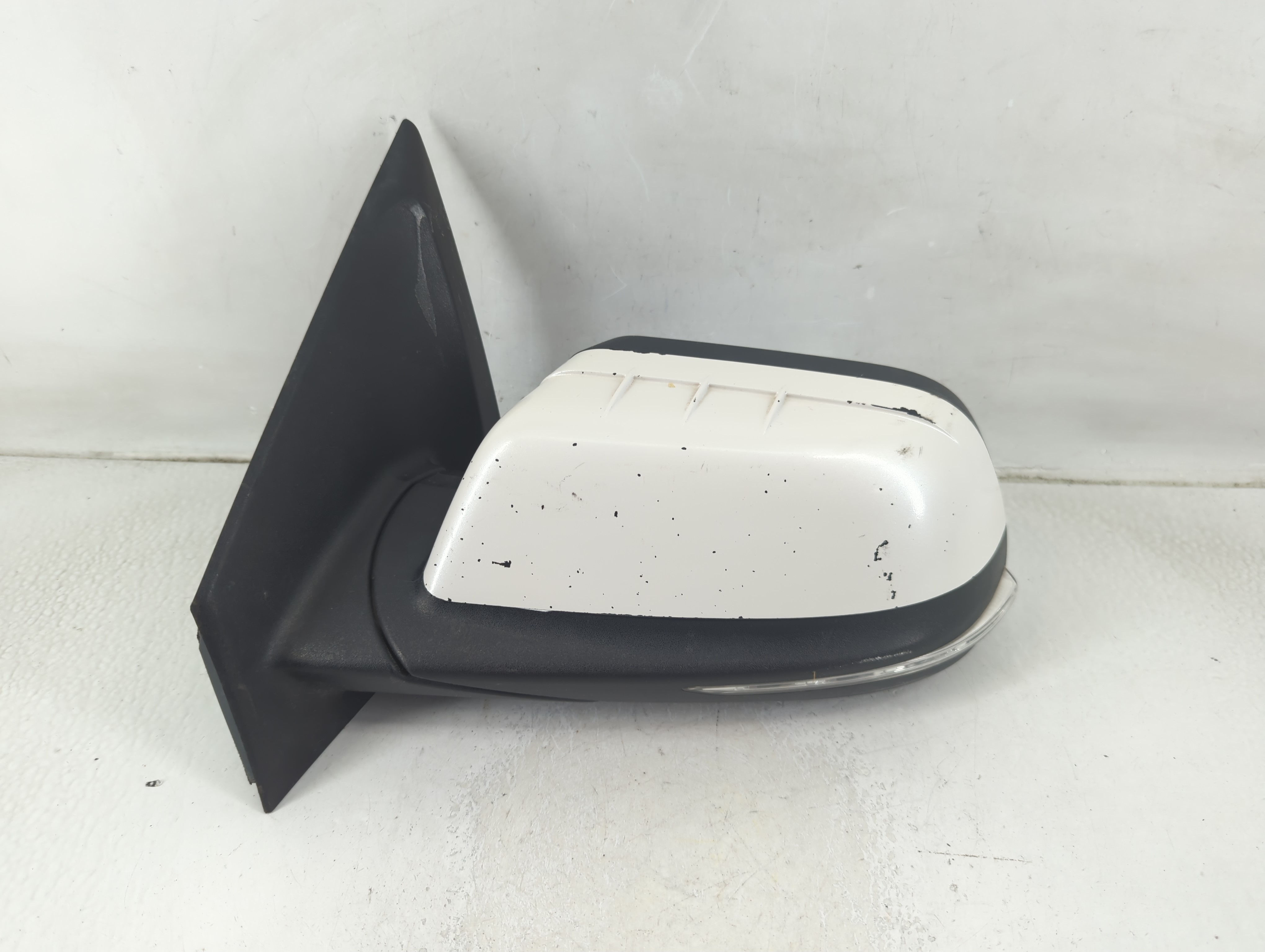 Picture of 2013-2014 Ford Edge Driver Left Side View Manual Door Mirror White 1188611